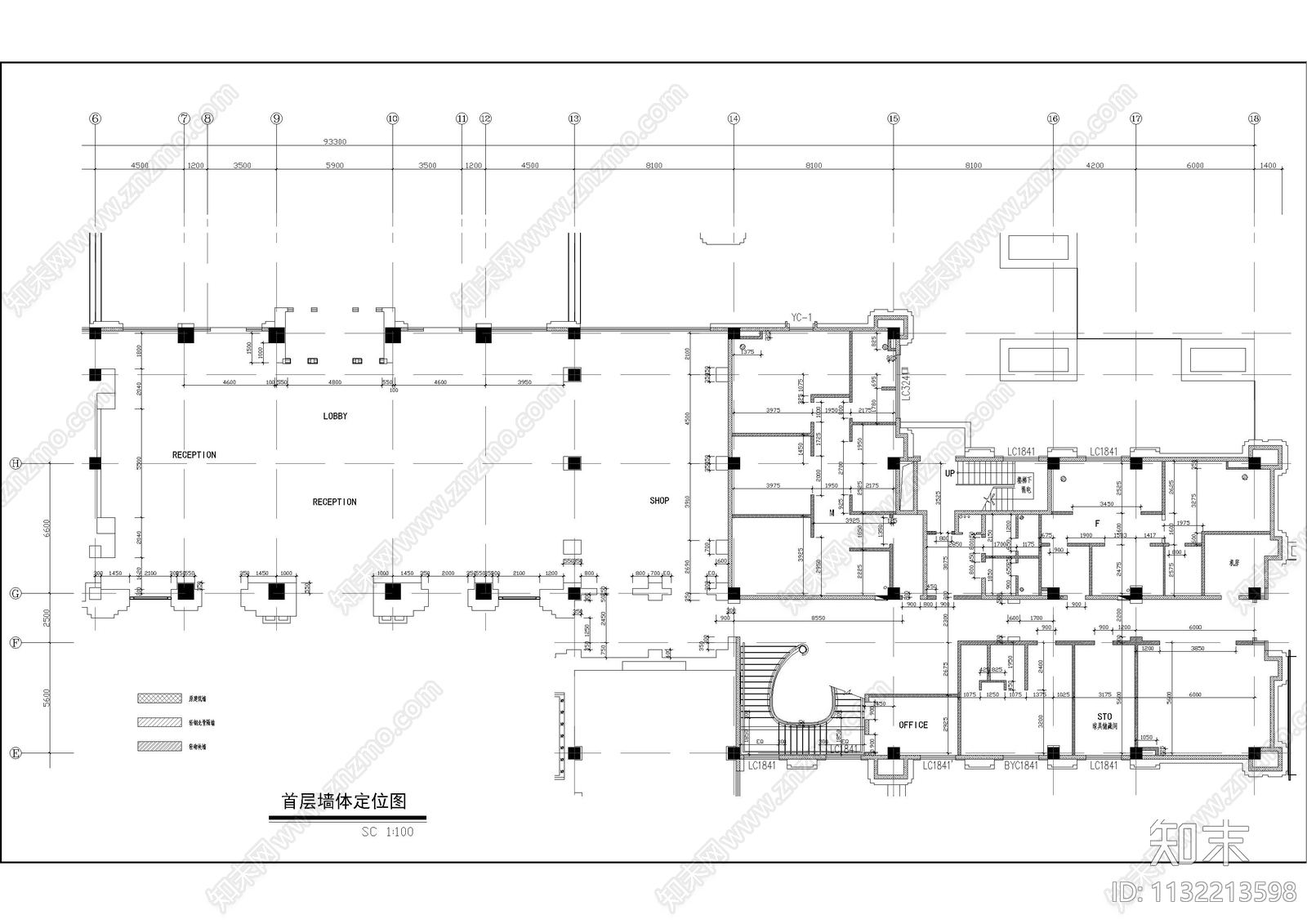 会所室内全套cad施工图下载【ID:1132213598】