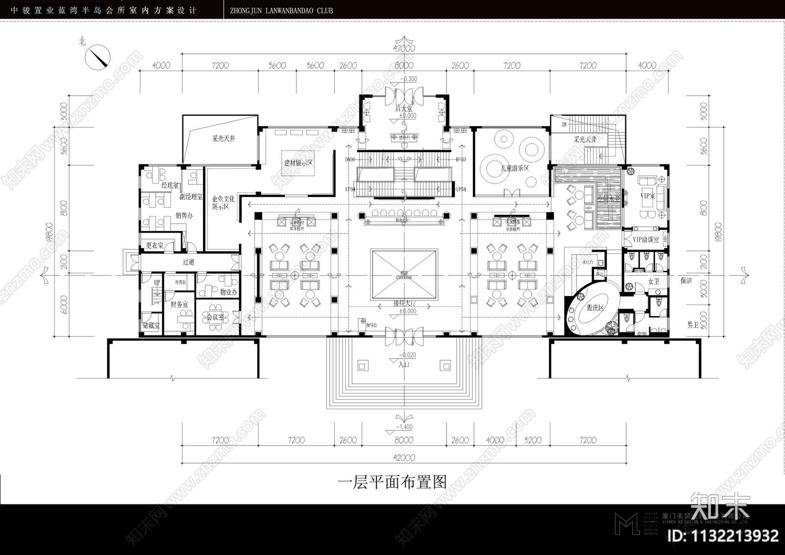 蓝湾半岛会所KTV全套cad施工图下载【ID:1132213932】