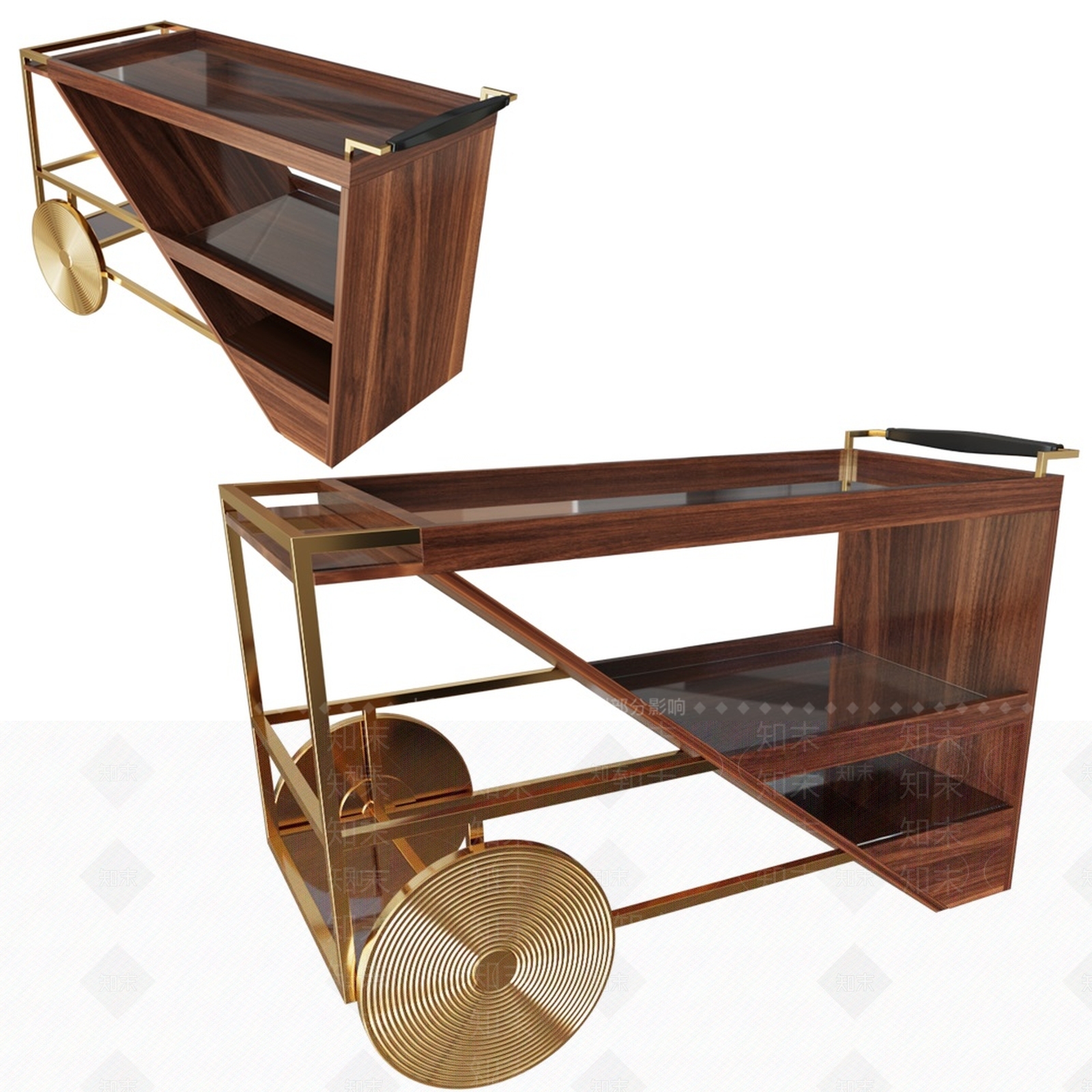 Enzo移动餐车3D模型下载【ID:1132230003】