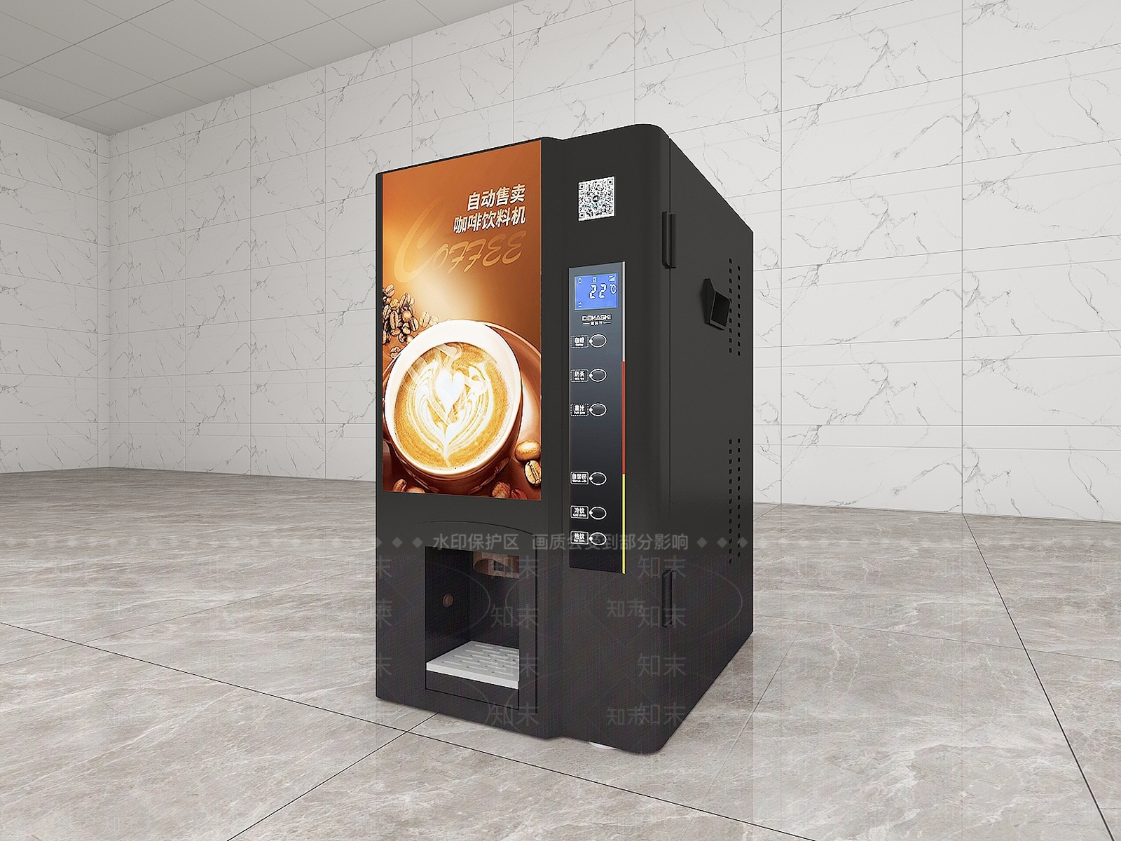 商用咖啡机3D模型下载【ID:1132232104】