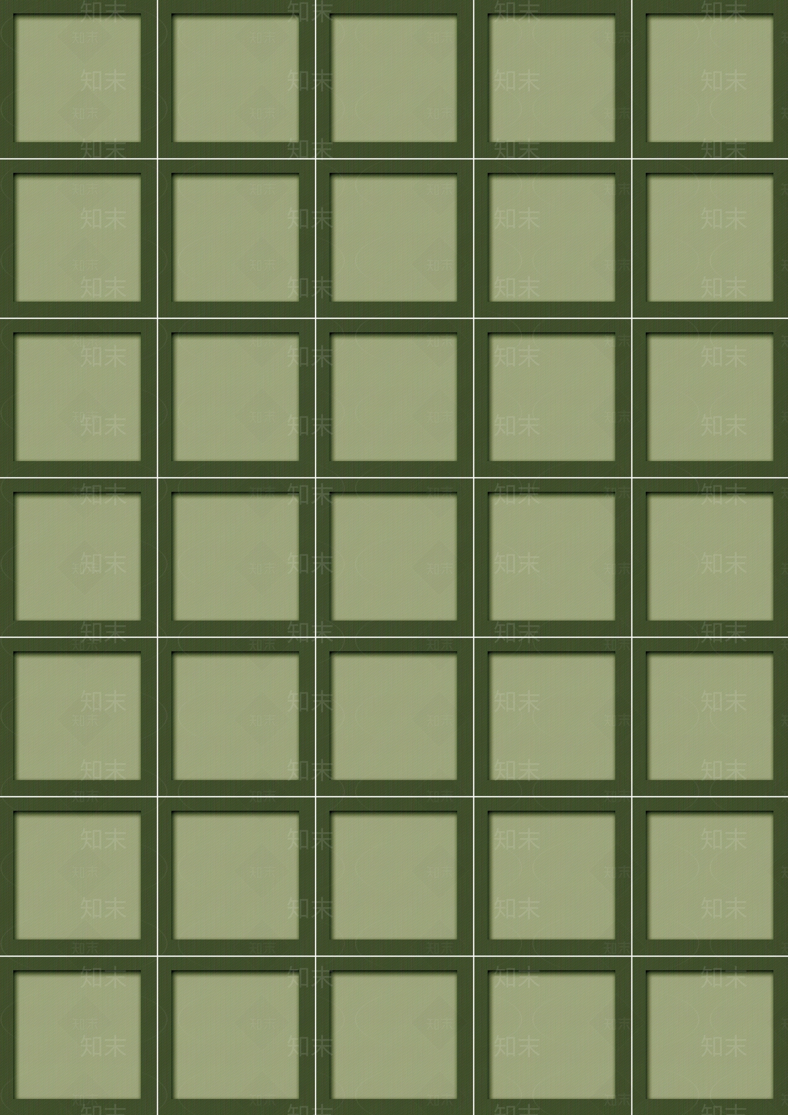 橄榄绿立体格子壁纸贴图下载【ID:1132246049】