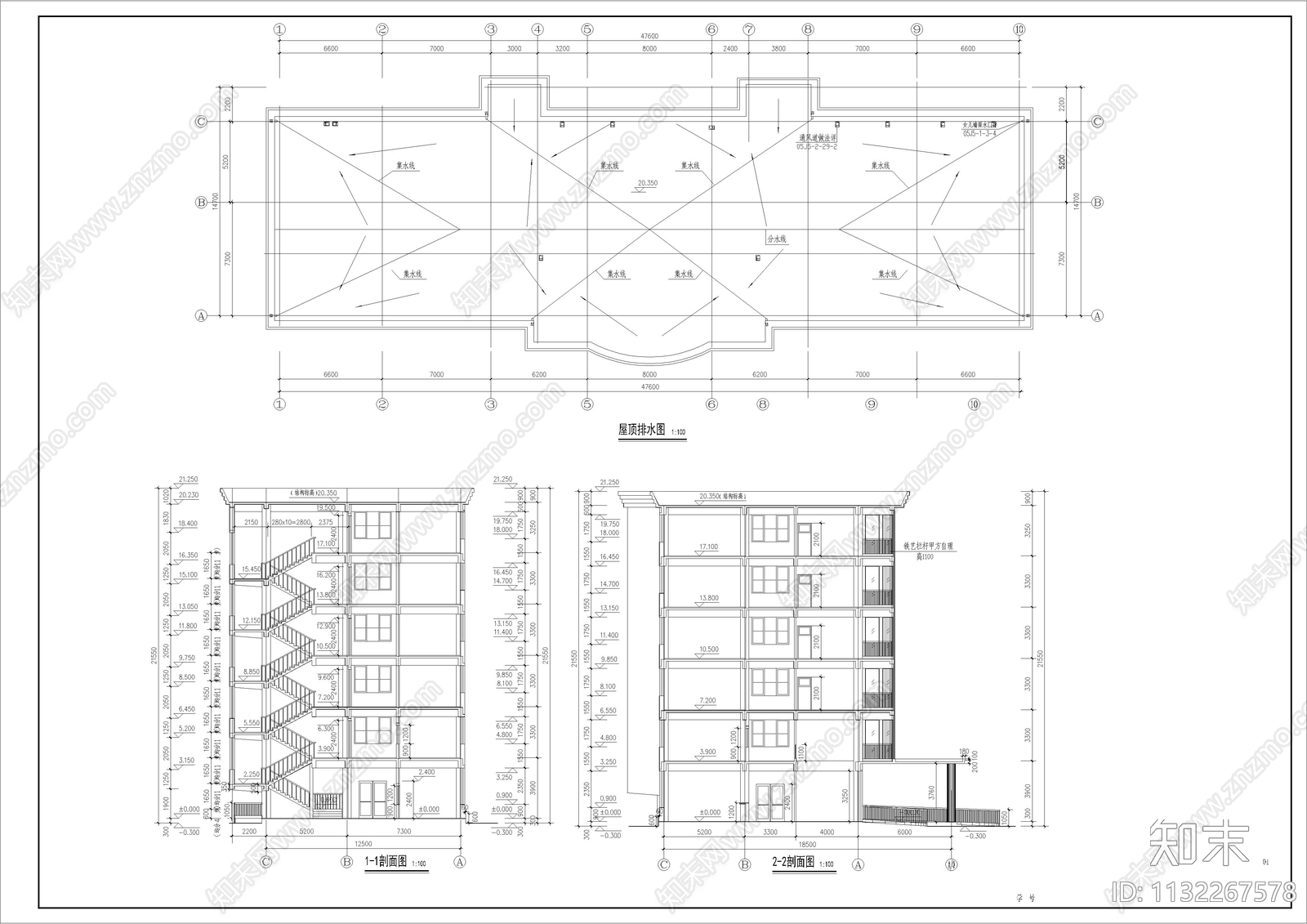 北方某地精品医院建筑cad施工图下载【ID:1132267578】