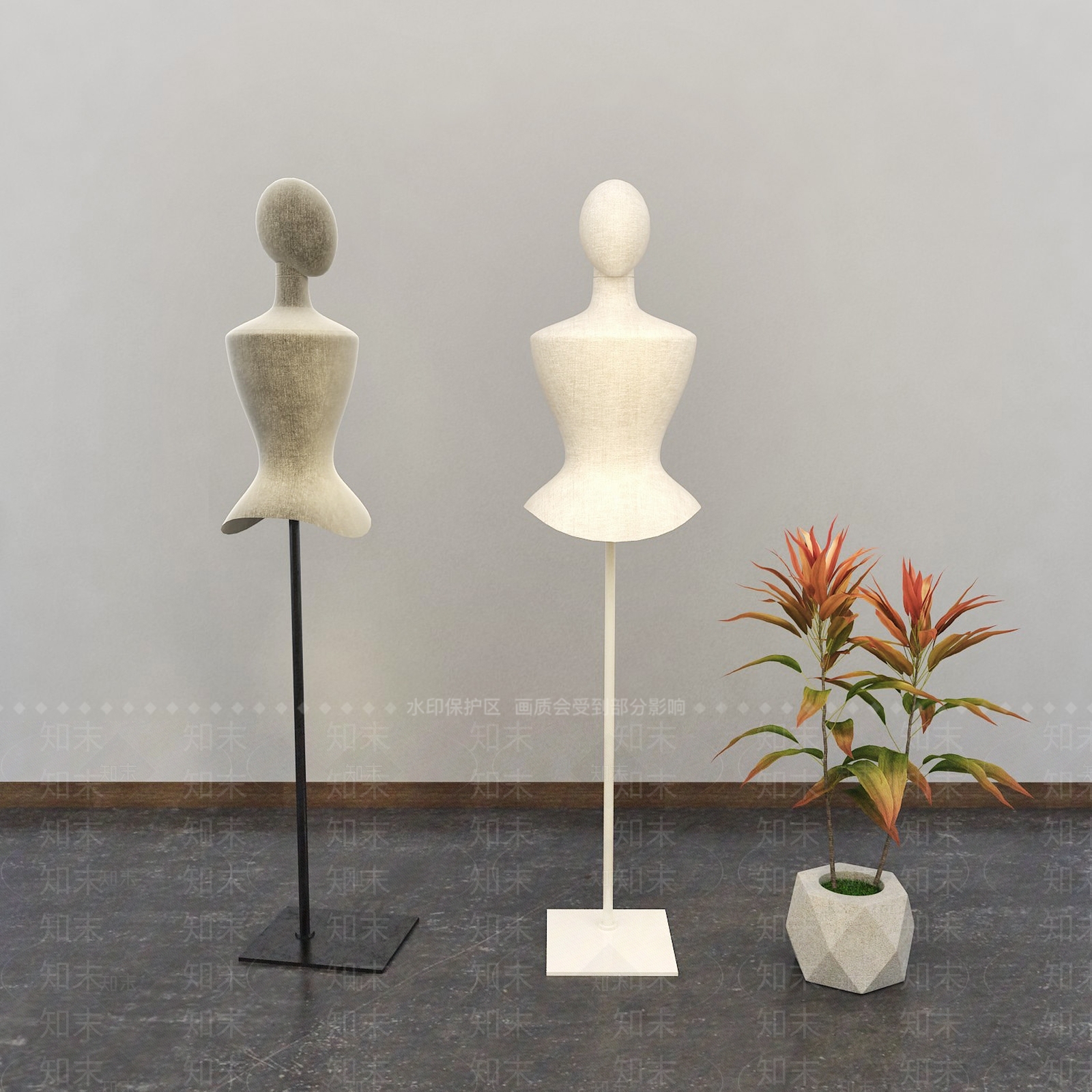 商展器材3D模型渲染效果图
