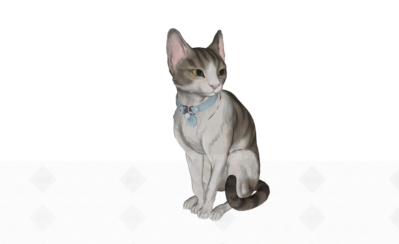 猫咪SU模型下载【ID:1132287957】