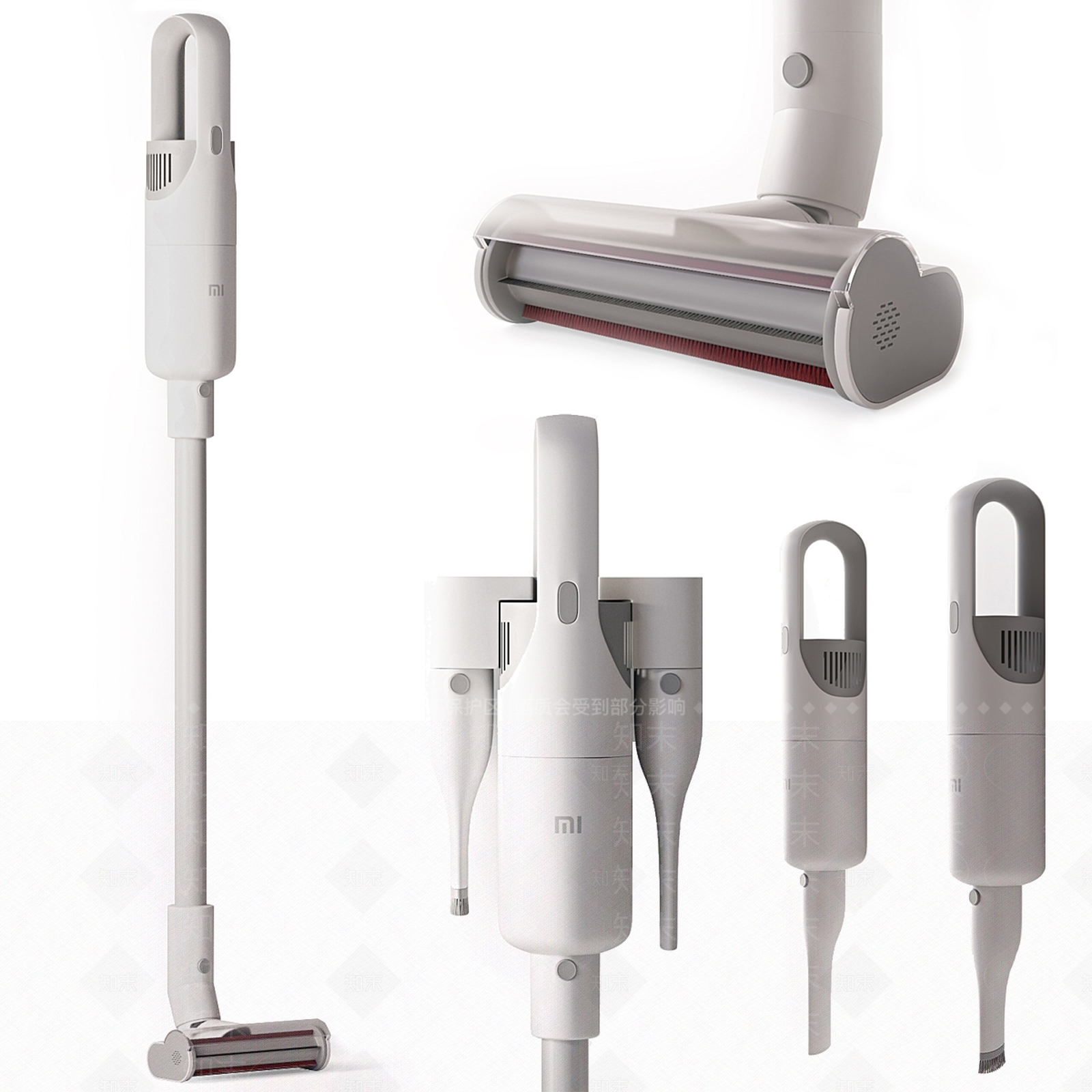 小米手持吸尘器SU模型下载【ID:1132293886】