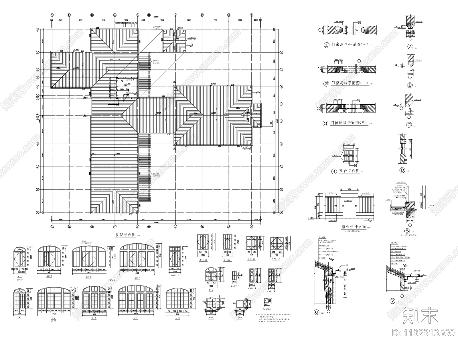 会所建筑cad施工图下载【ID:1132313560】