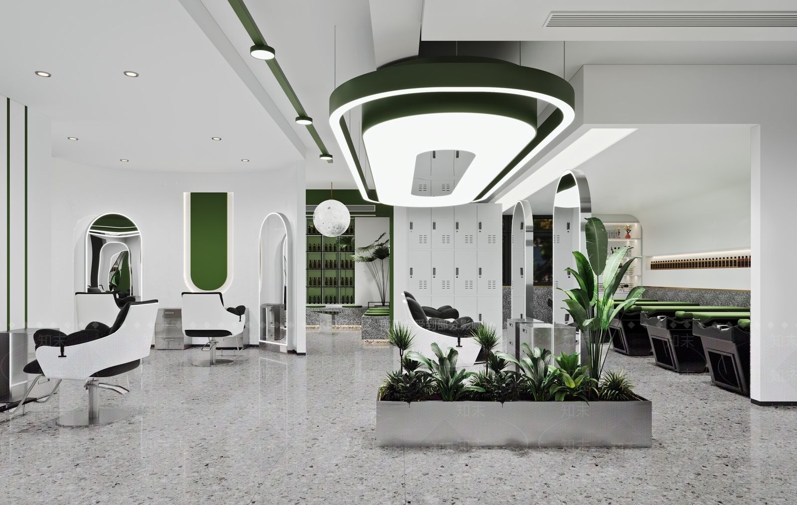 现代理发店面3D模型下载【ID:1132334140】
