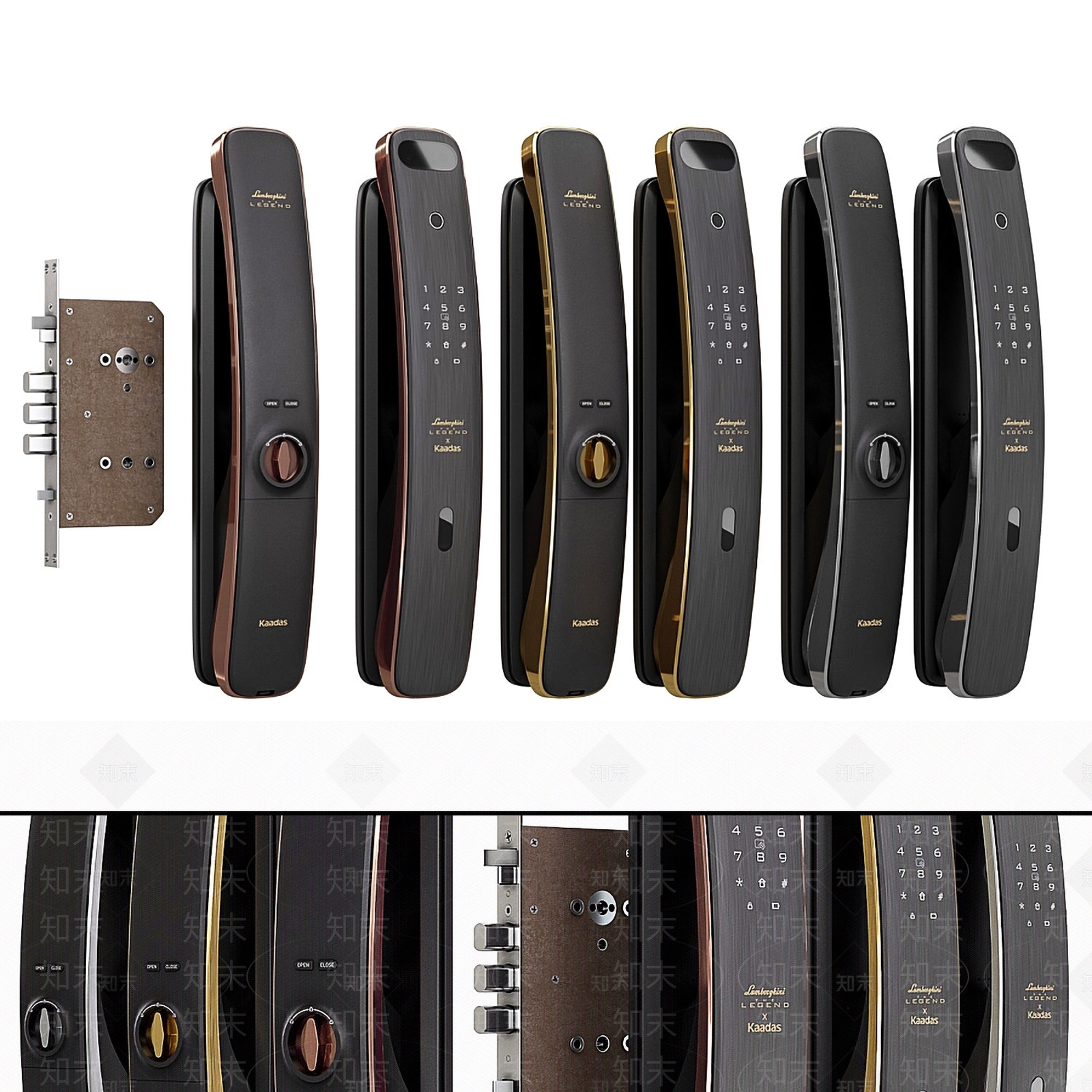 现代飞利浦philips智能门锁SU模型下载【ID:1132334874】