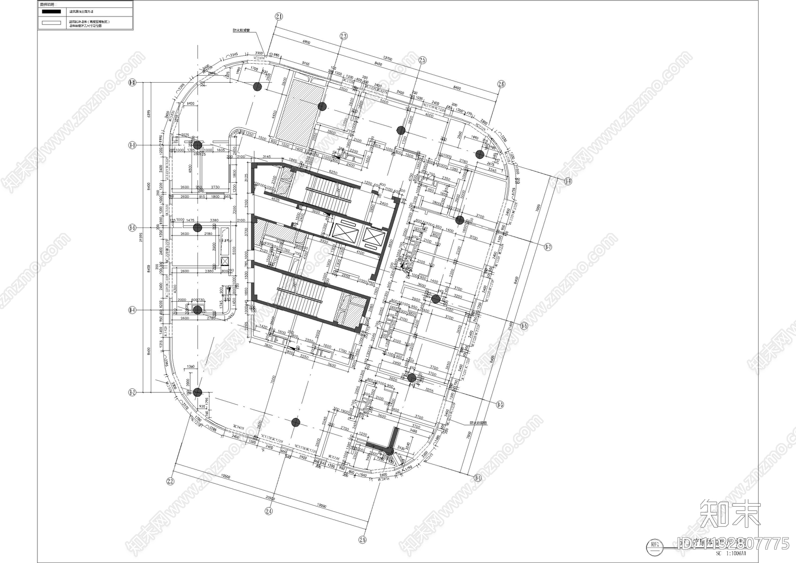 社区工疗康体全套cad施工图下载【ID:1132807775】