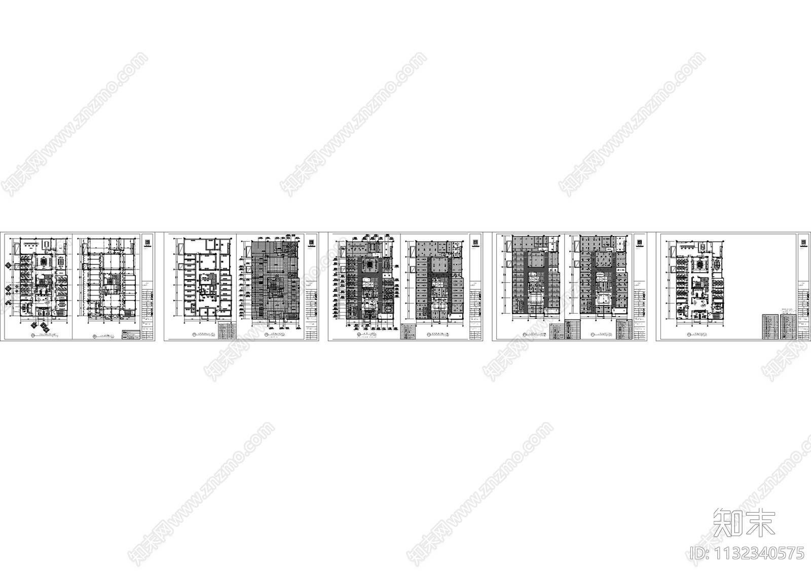 两层派出所全套cad施工图下载【ID:1132340575】