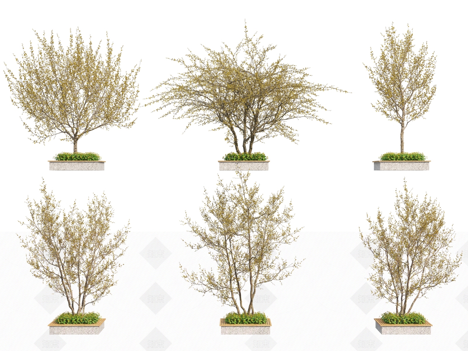 树池3D模型下载【ID:1137239684】