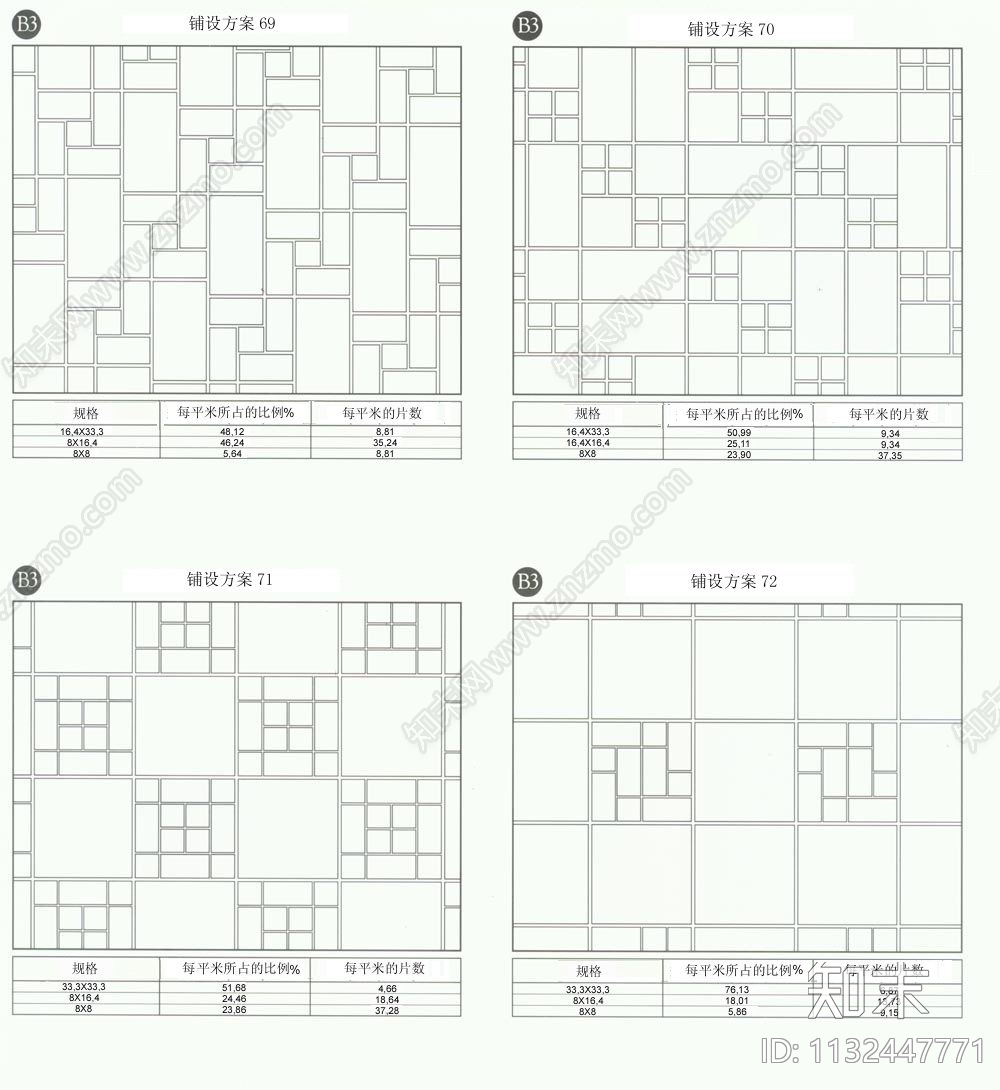 5000款园林道路填充施工图下载【ID:1132447771】