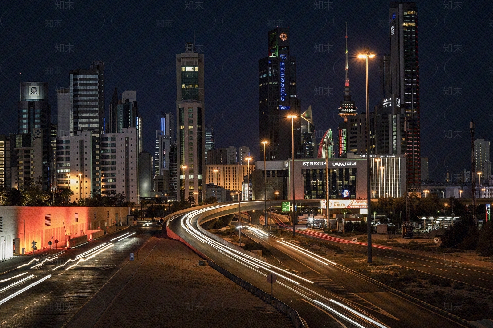 街道夜景贴图下载【ID:1132450693】