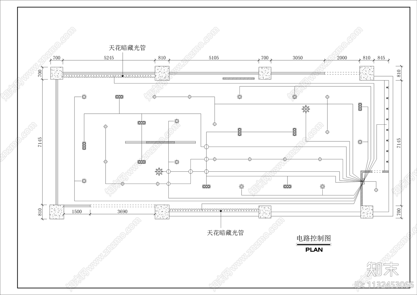 家具专卖店展厅全套cad施工图下载【ID:1132453066】