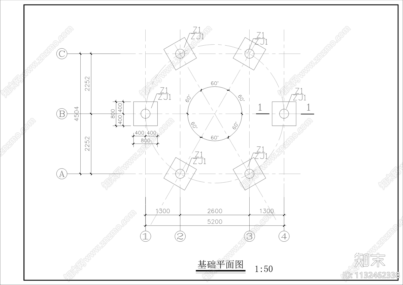 标准罗马亭详图cad施工图下载【ID:1132462338】