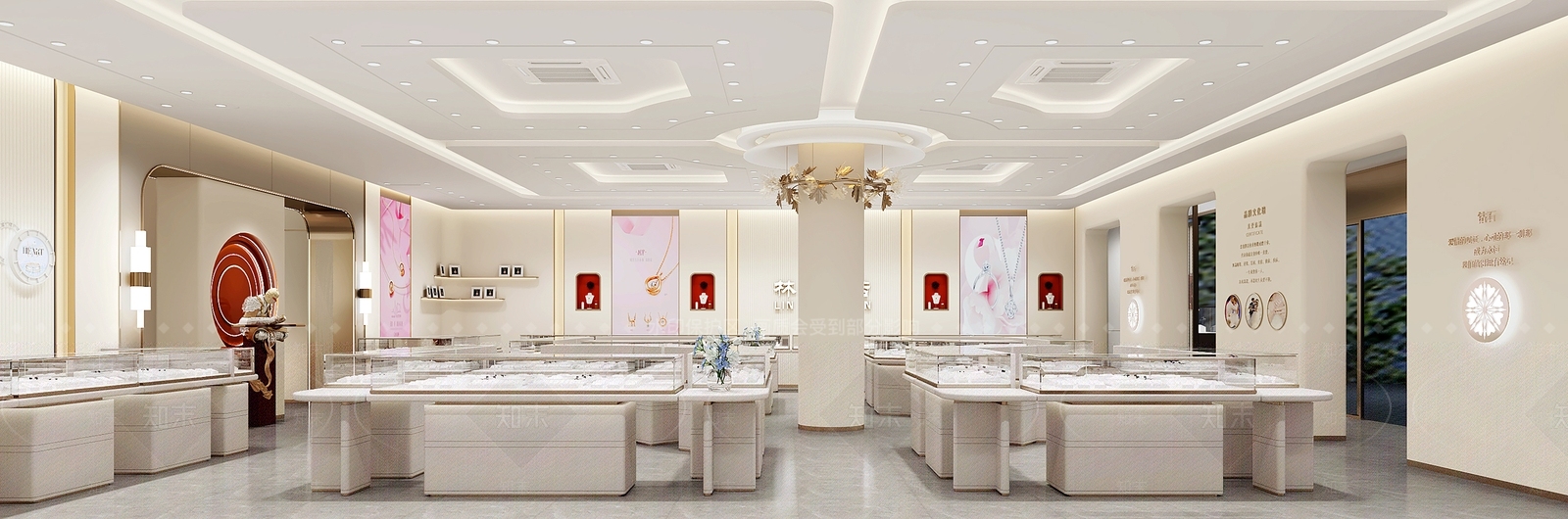 现代珠宝店3D模型下载【ID:1132464509】