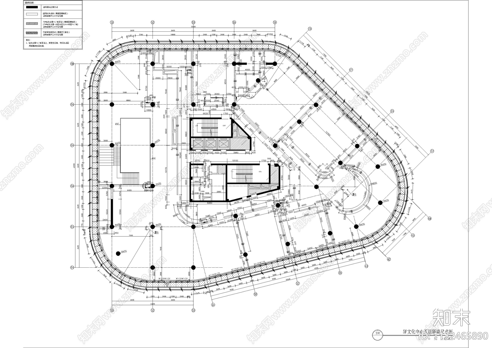 文化阅读室图书室中心全套cad施工图下载【ID:1132465890】