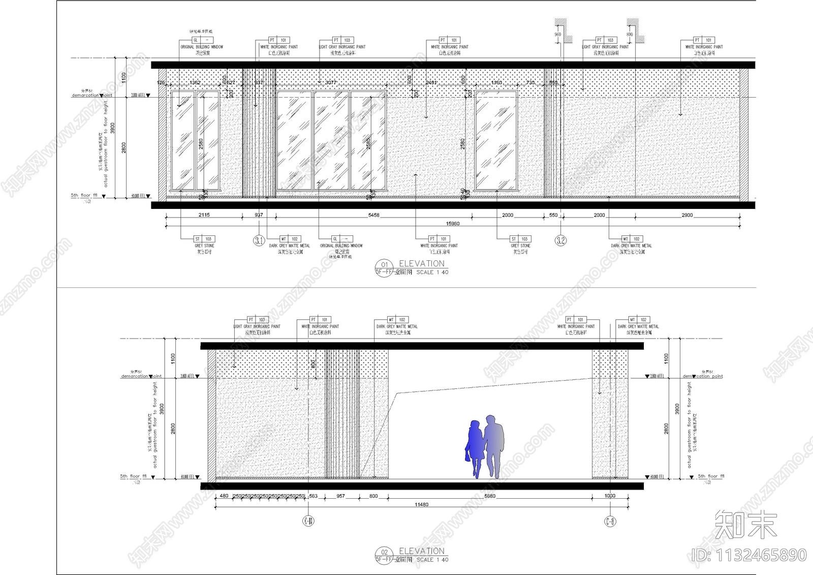 文化阅读室图书室中心全套cad施工图下载【ID:1132465890】