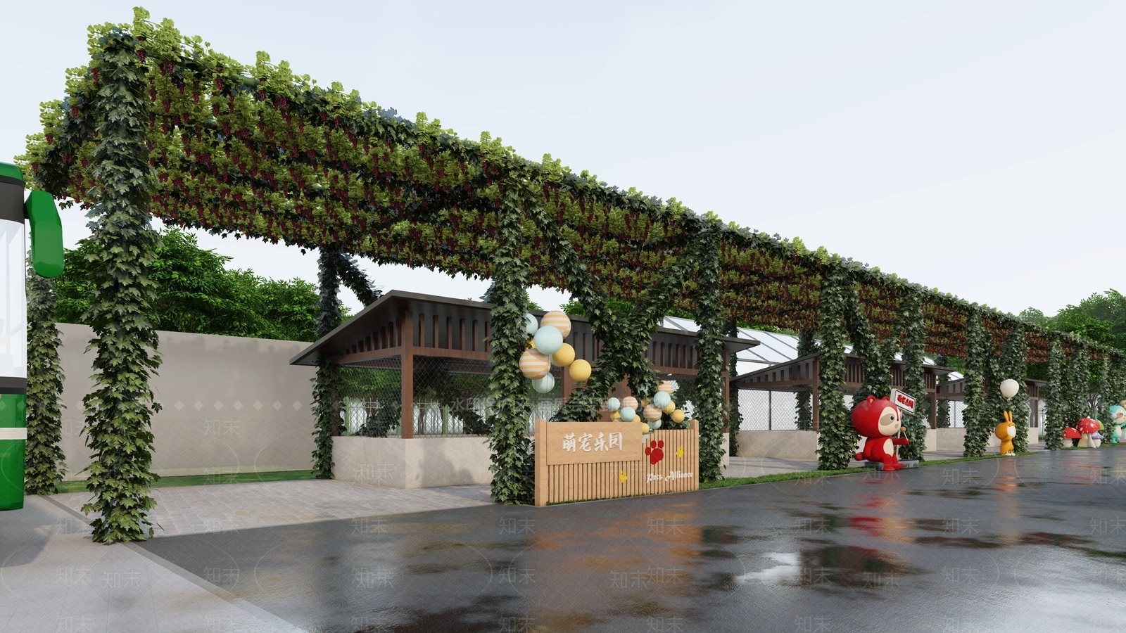 现代农场SU模型下载【ID:1132479863】