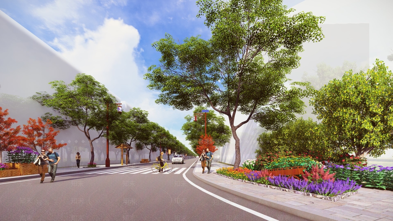 现代道路SU模型下载【ID:1132498370】