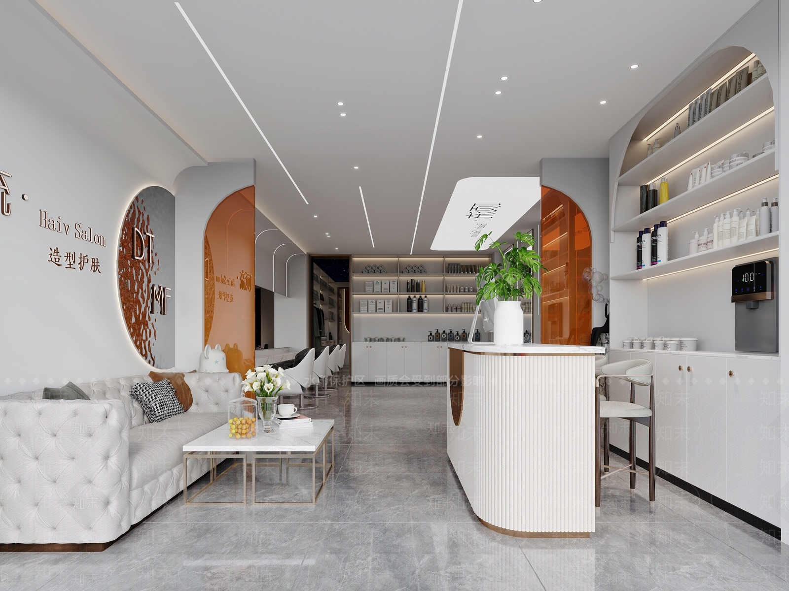 现代理发店3D模型下载【ID:1132504551】