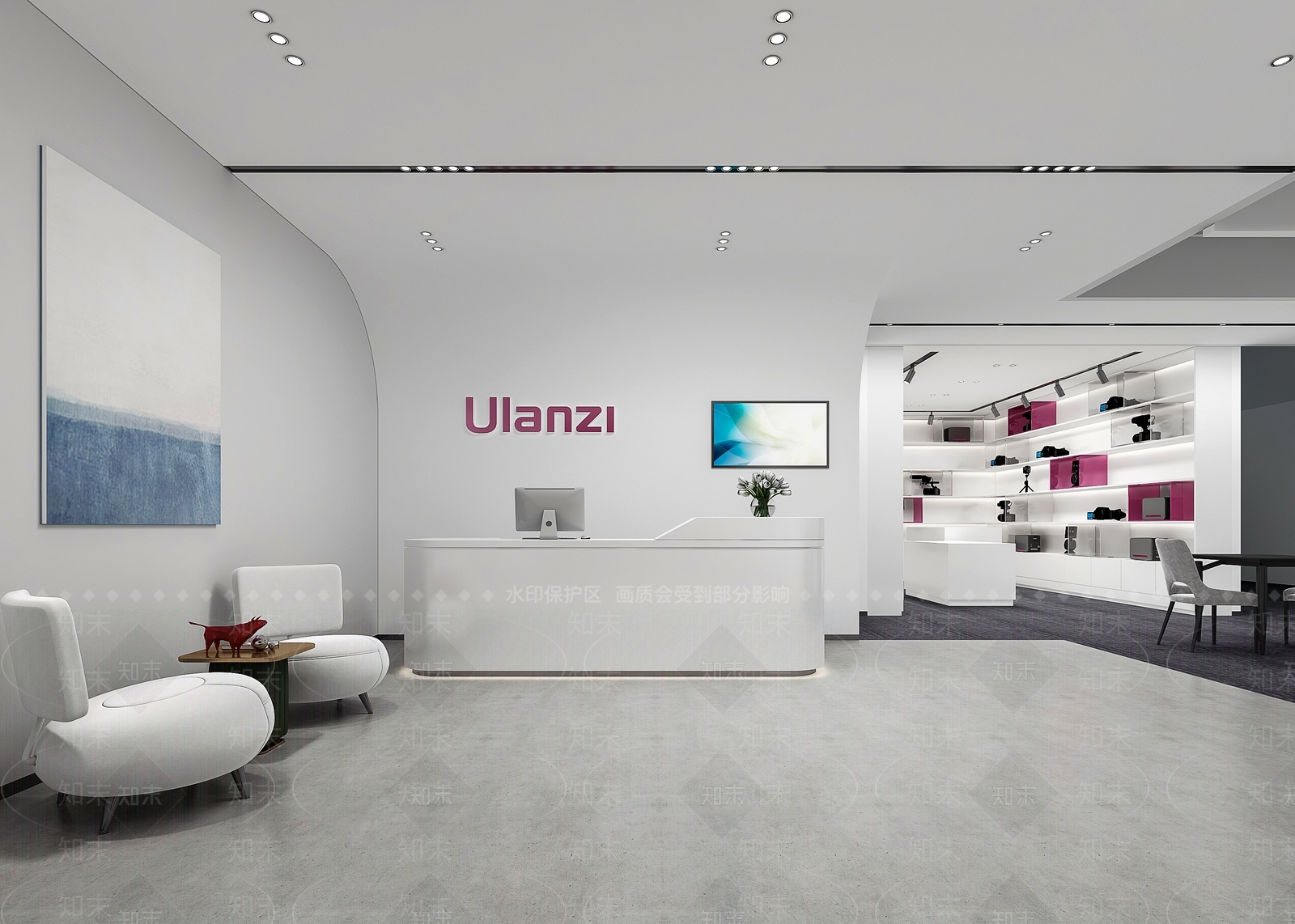 现代数码店3D模型下载【ID:1132506505】
