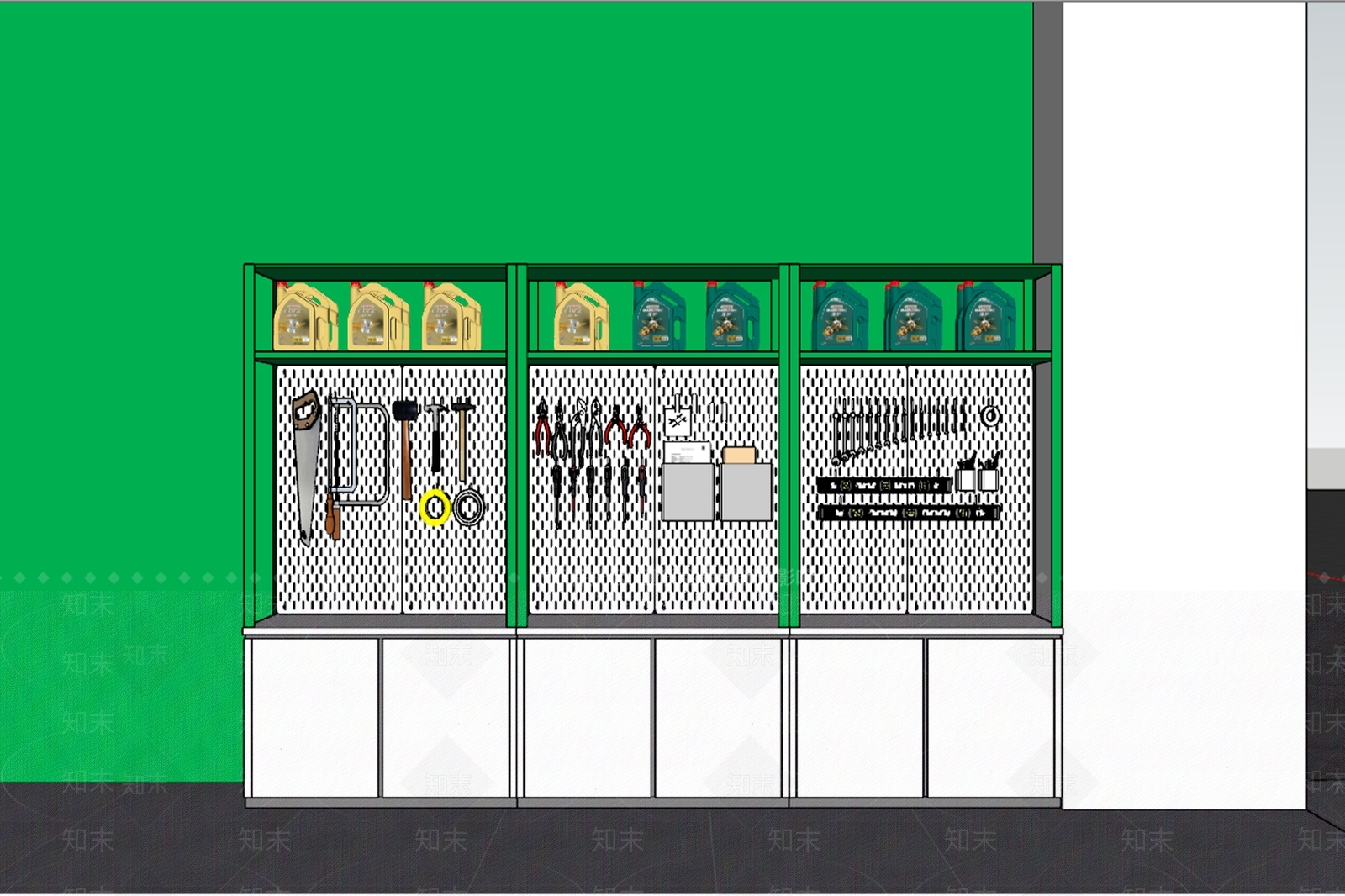 现代工具SU模型下载【ID:1132517577】