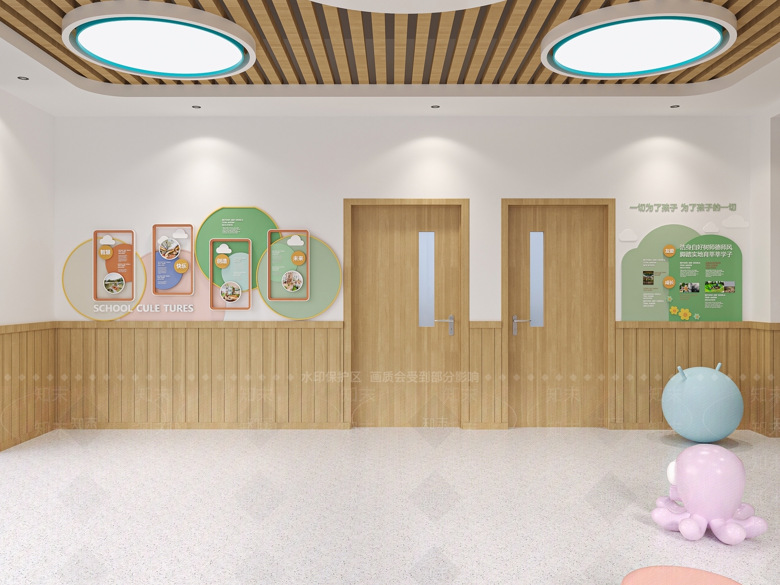 现代幼儿园教师3D模型下载【ID:1132692118】