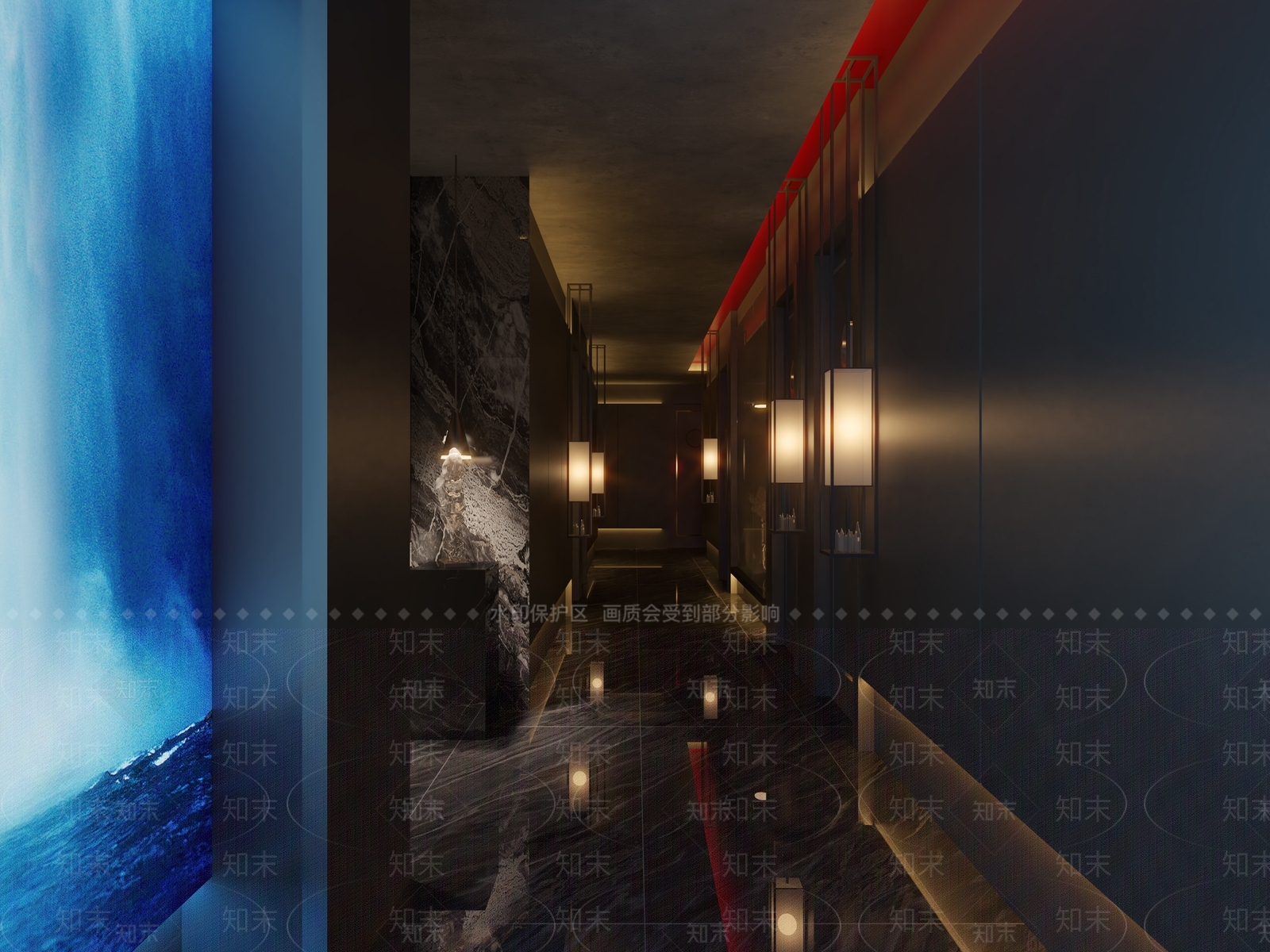 新中式洗浴中心3D模型下载【ID:1132543105】