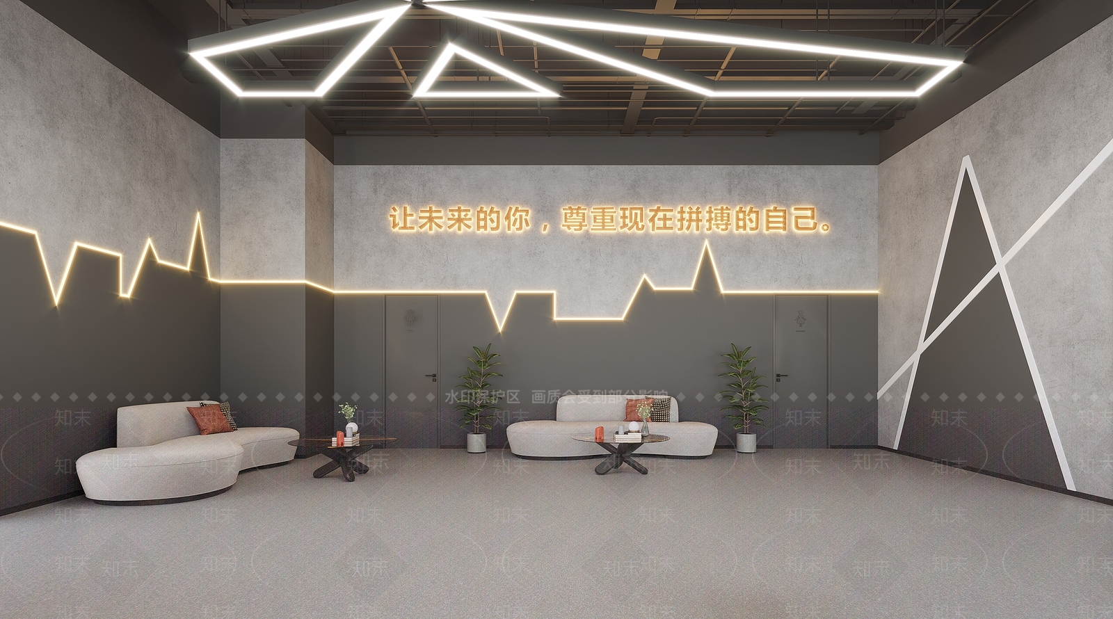 现代健身房3D模型下载【ID:1132735426】