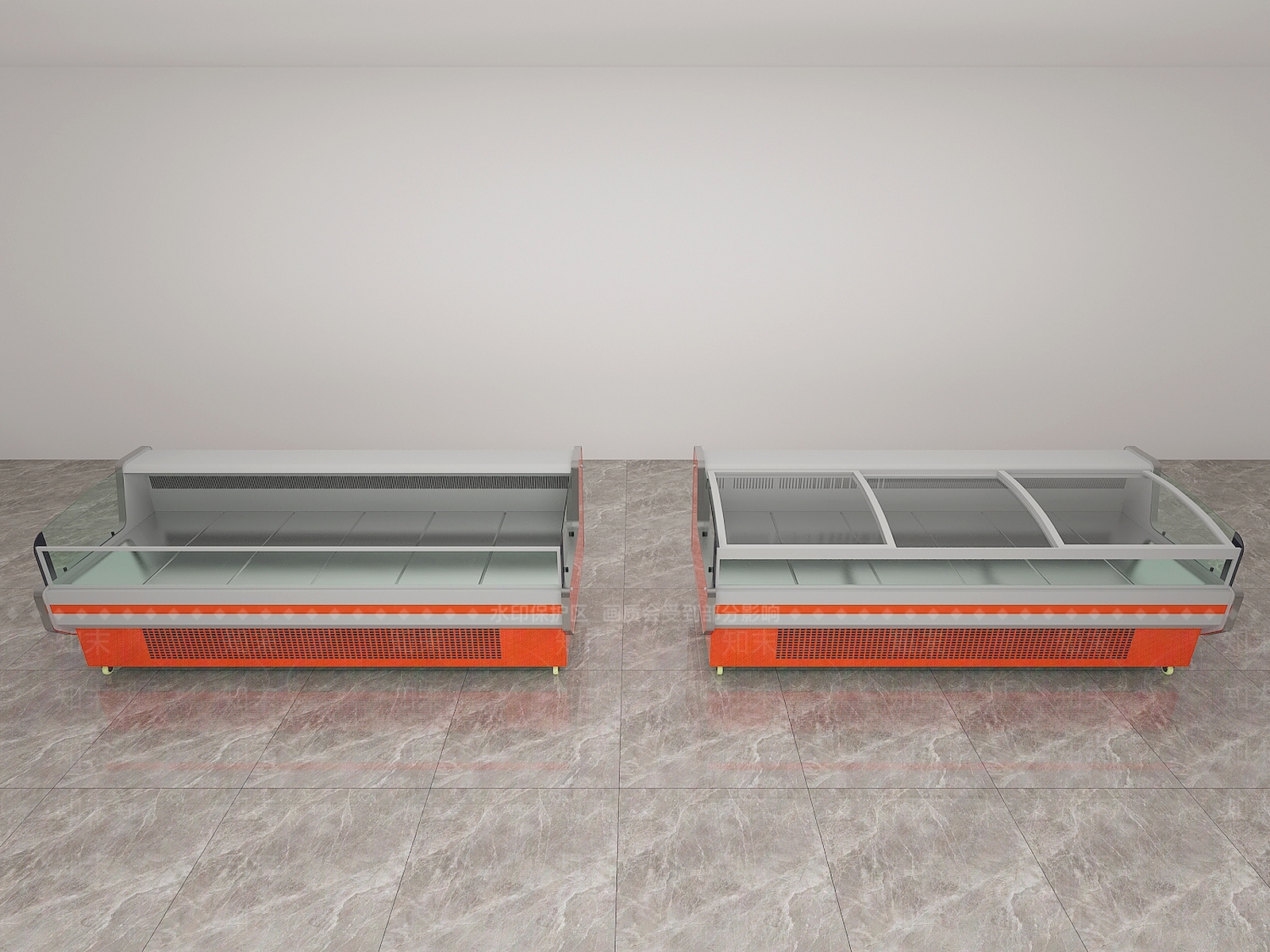 鲜肉展示柜3D模型下载【ID:1132579247】