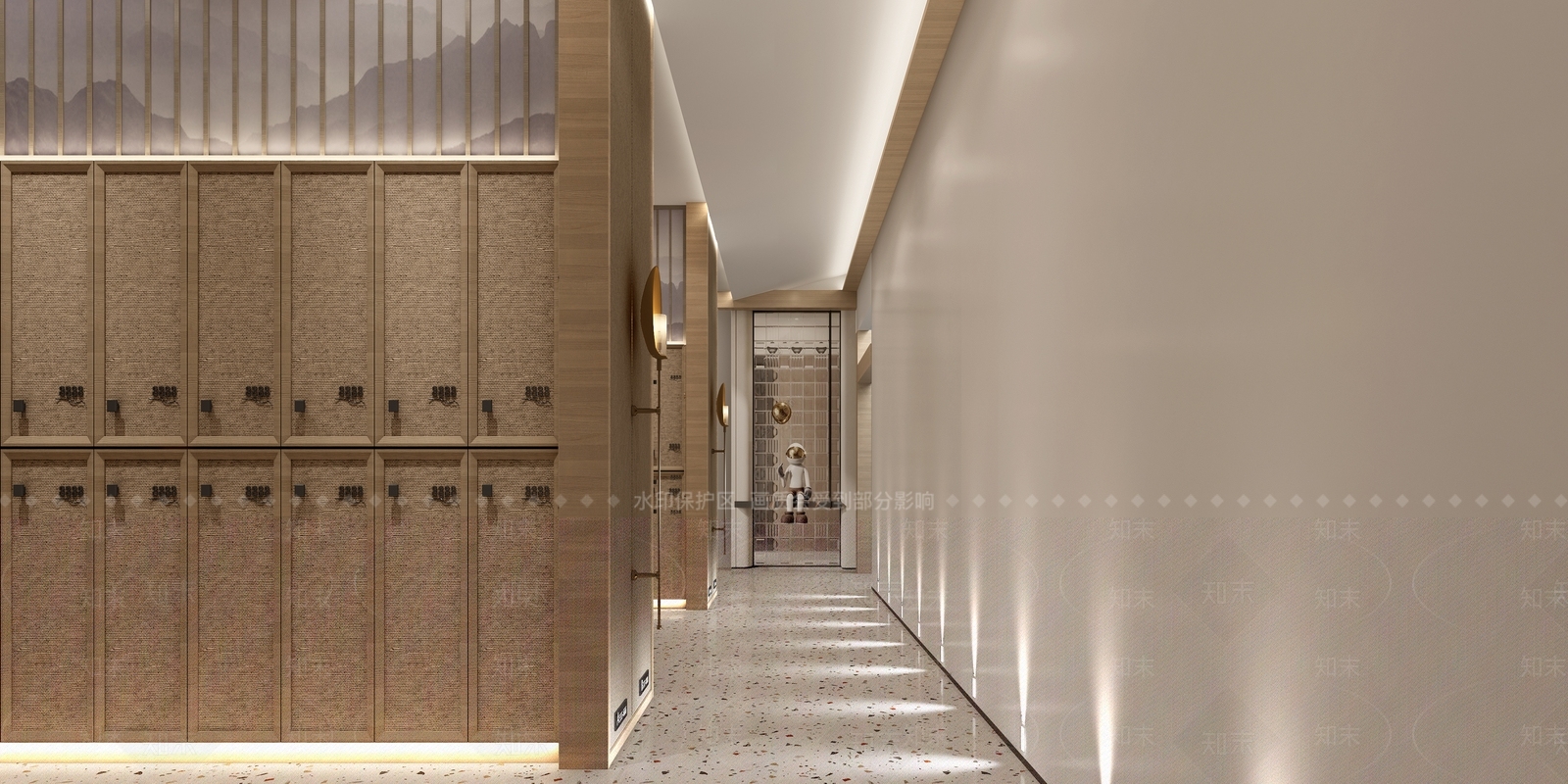现代洗浴中心3D模型下载【ID:1132626188】