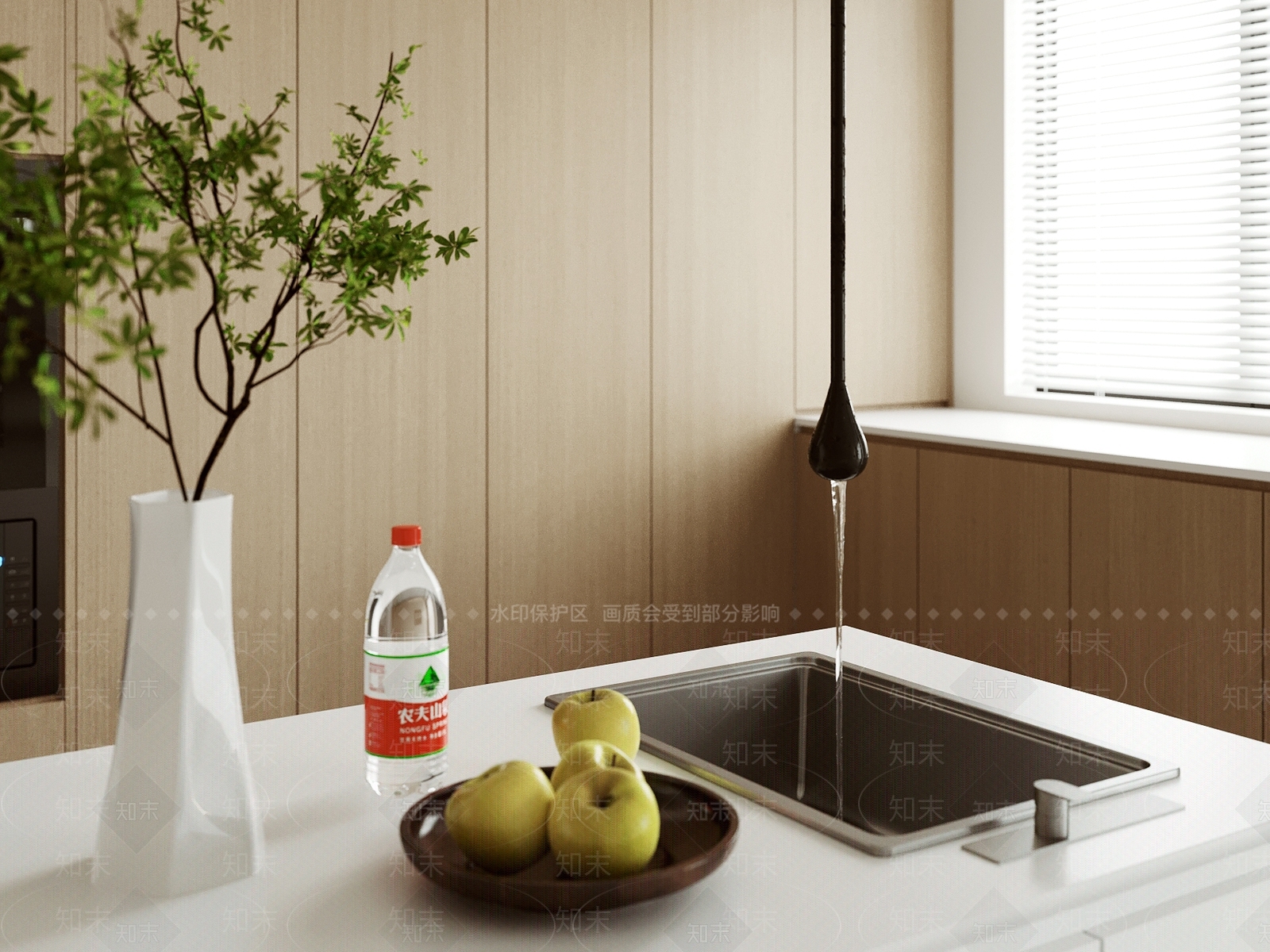 水滴龙头3D模型下载【ID:1132658664】
