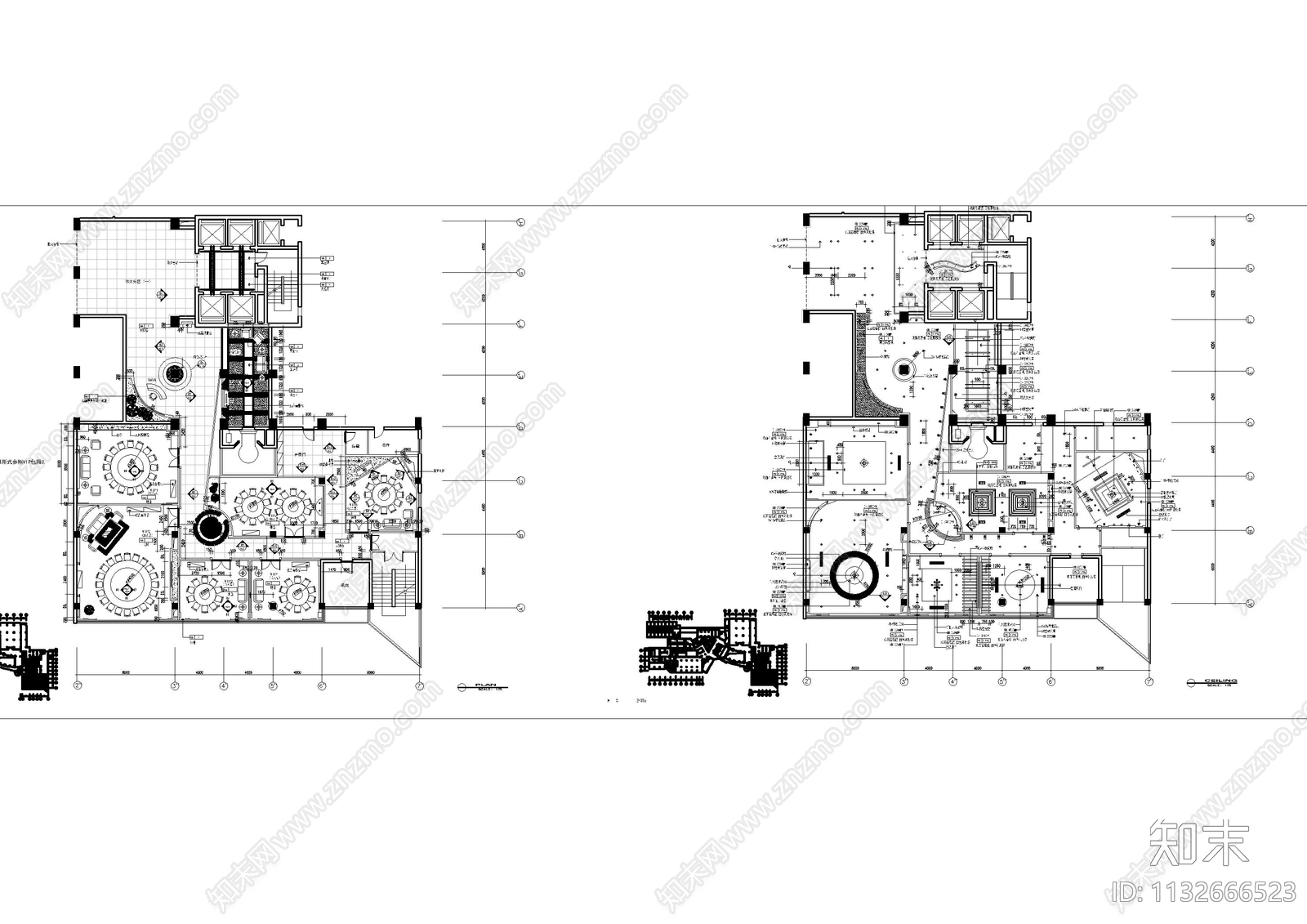 常州酒店装修cad施工图下载【ID:1132666523】