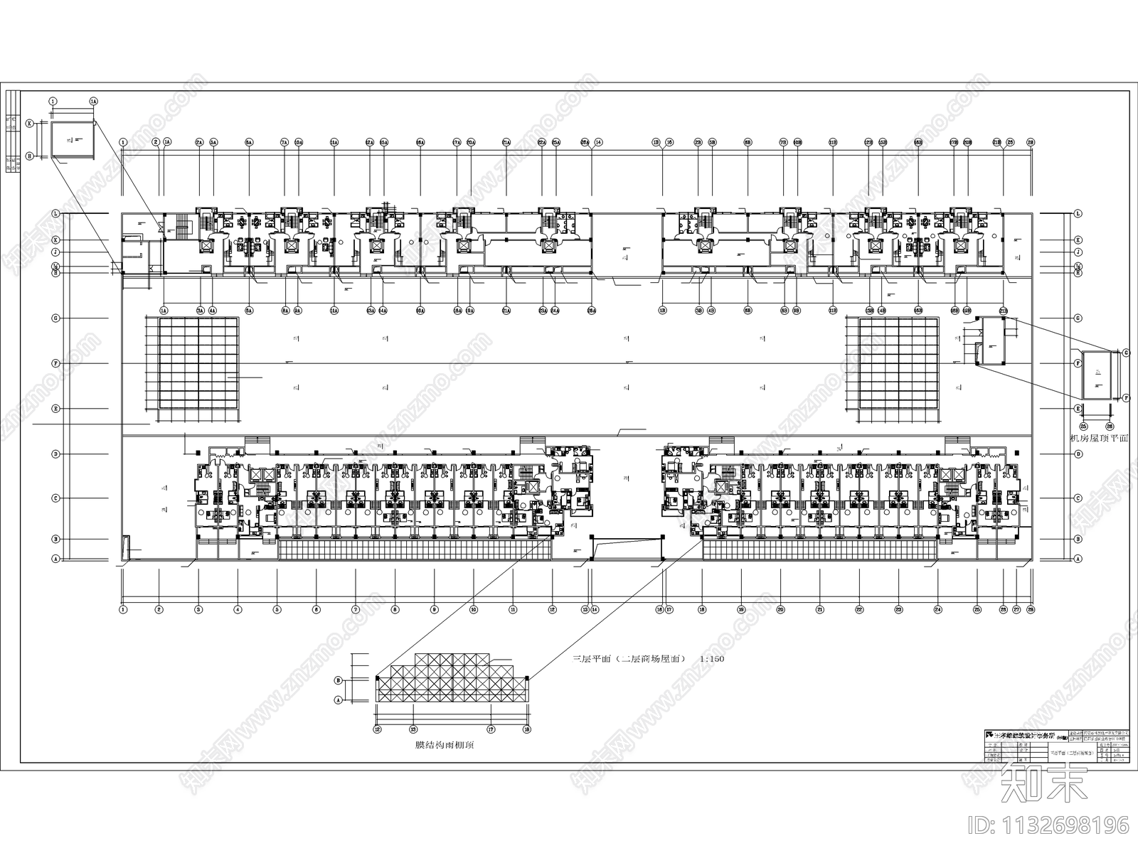 南京浦口嘉园住宅建筑效果图cad施工图下载【ID:1132698196】