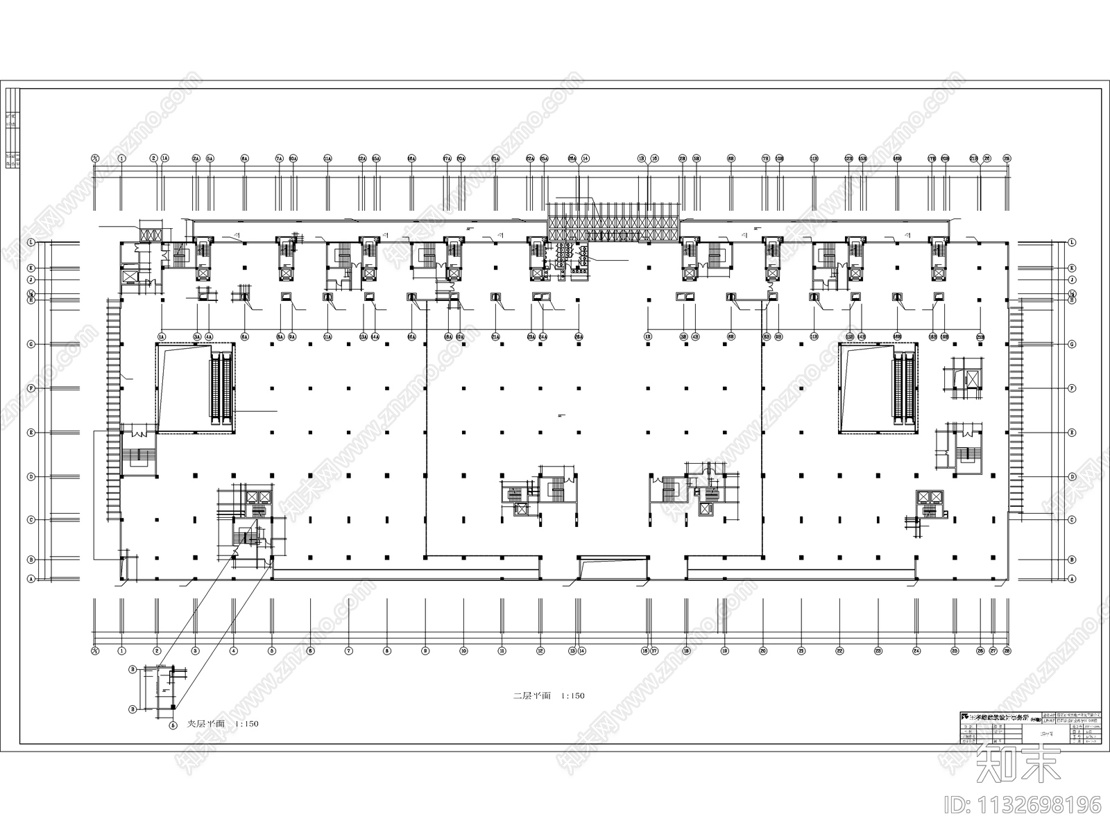 南京浦口嘉园住宅建筑效果图cad施工图下载【ID:1132698196】