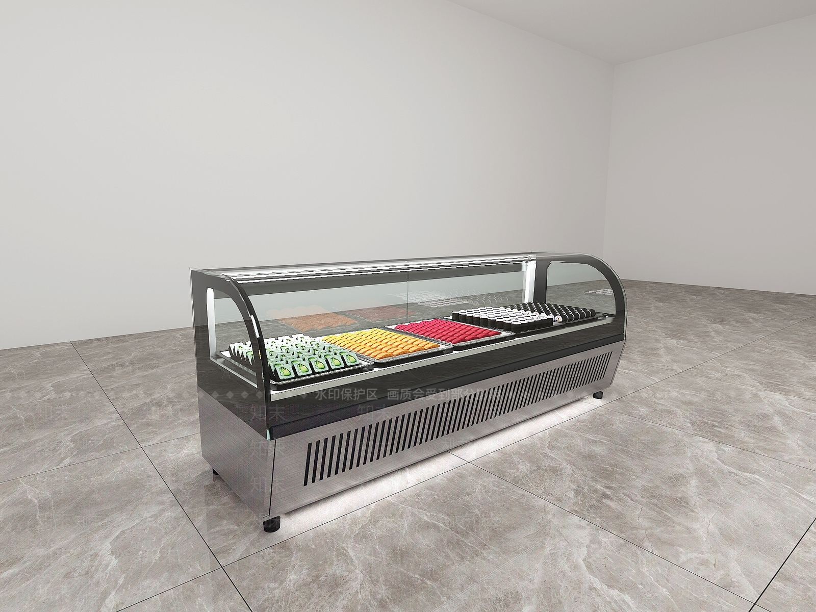 保鲜柜3D模型下载【ID:1132699760】