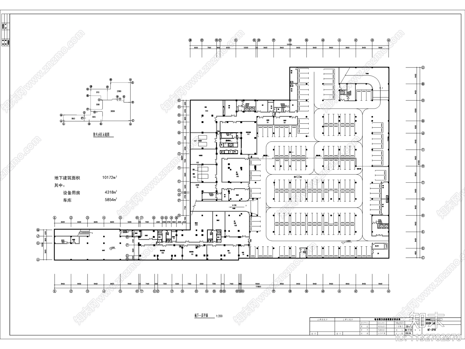 新都会商业综合体建筑cad施工图下载【ID:1132702970】