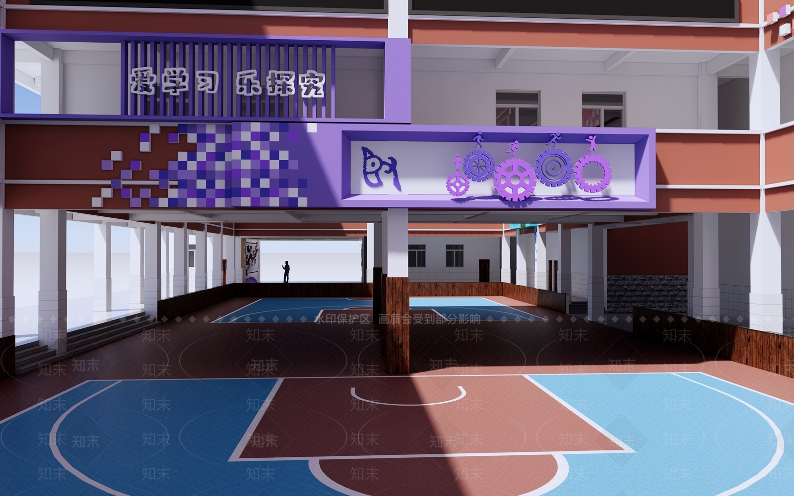 现代其它学校空间SU模型下载【ID:1132723648】