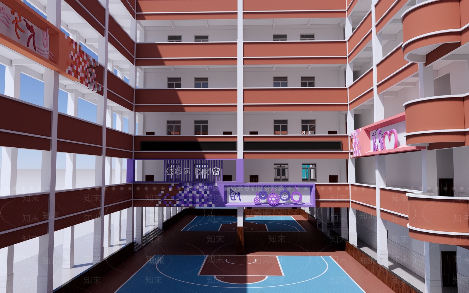 现代其它学校空间SU模型下载【ID:1132723648】