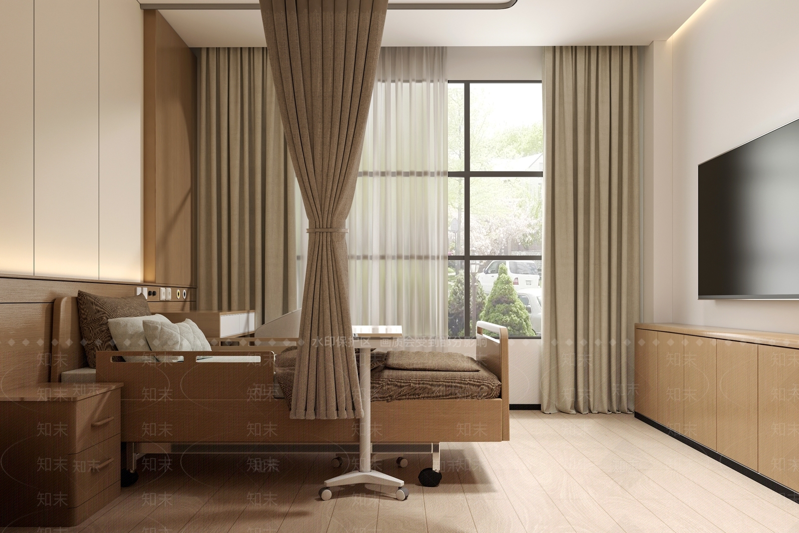 现代家居卧室3D模型下载【ID:1221473177】