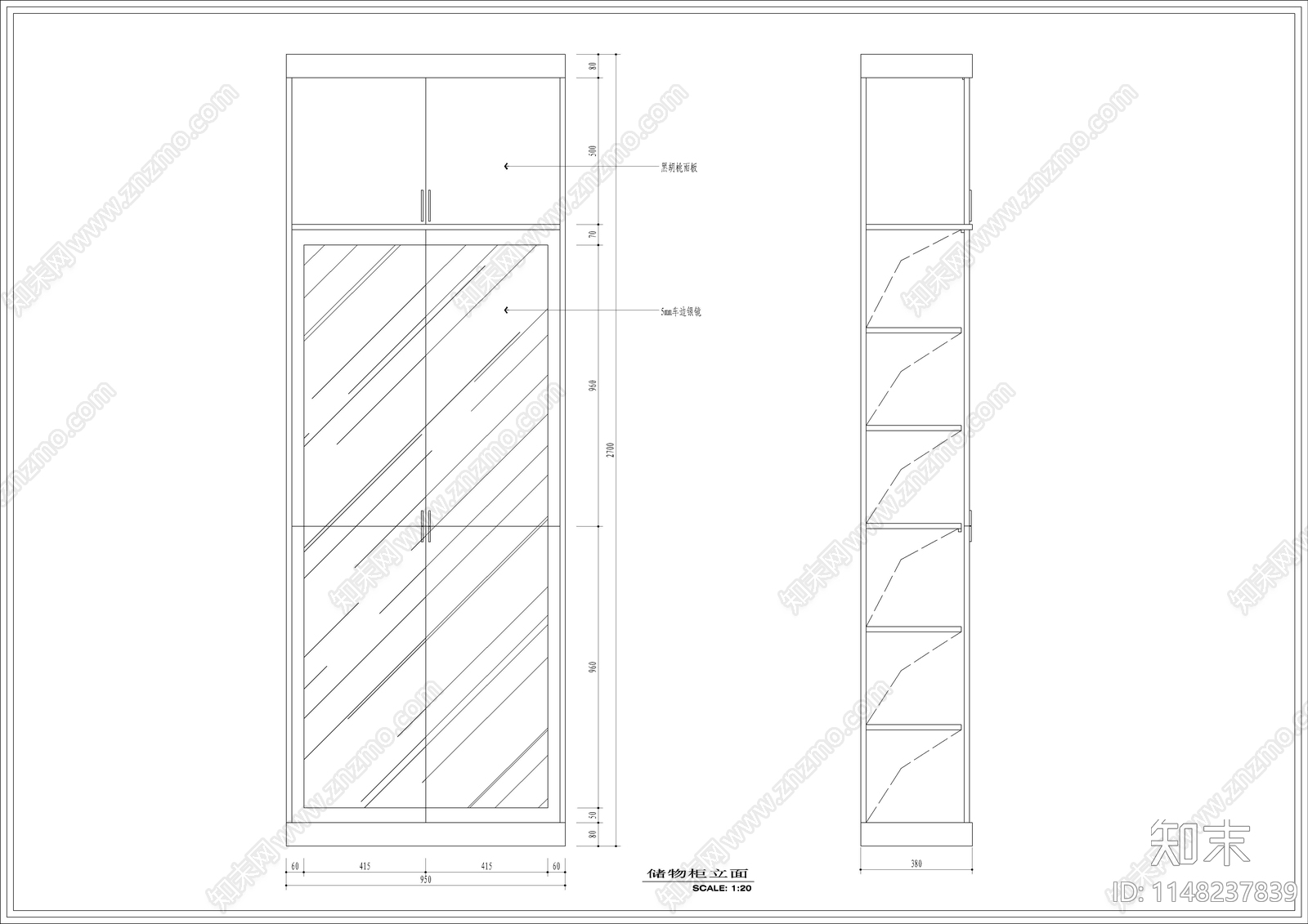 欧洲站服装店装修cad施工图下载【ID:1148237839】