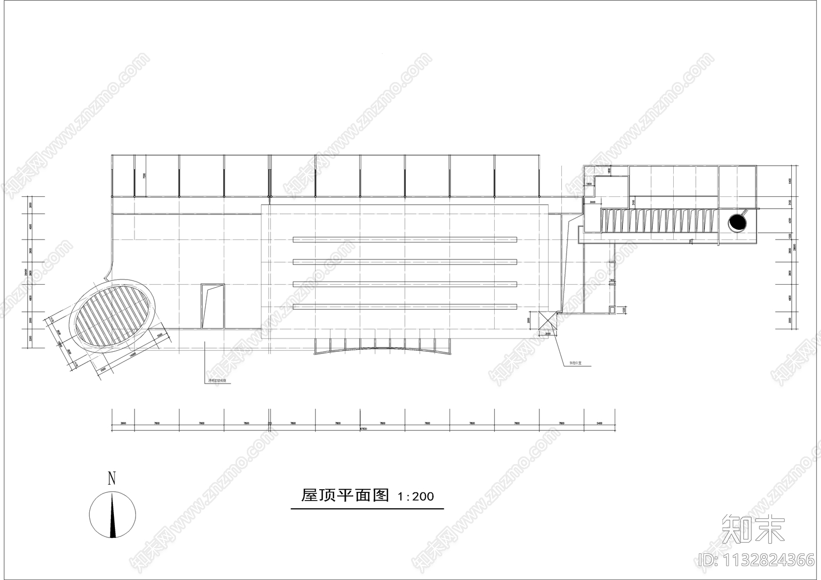 二级汽车站方案CAD图cad施工图下载【ID:1132824366】