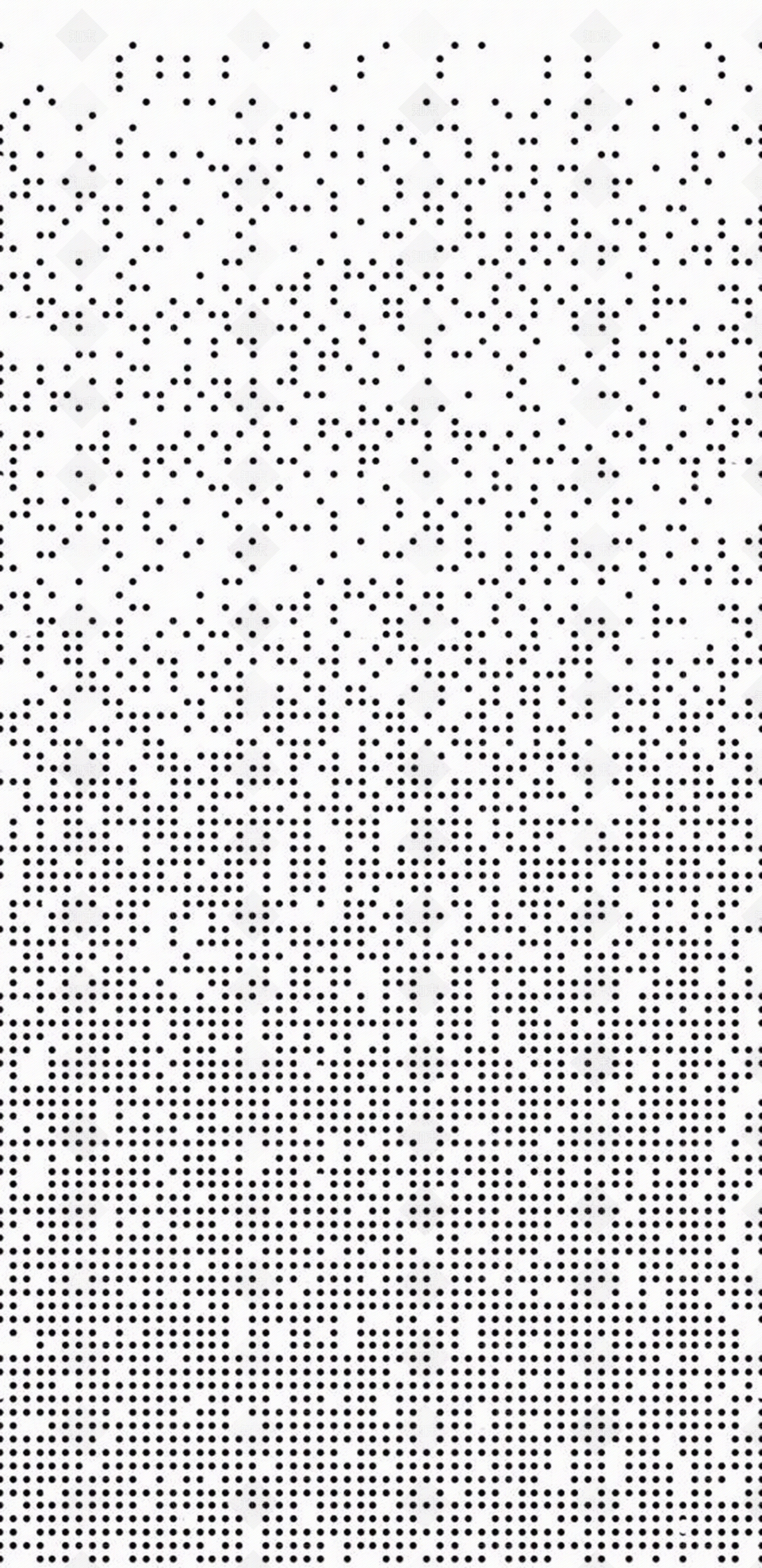 冲孔板 洞洞板 金属板贴图无缝双向三角形渐变规律排列金属冲孔铝板