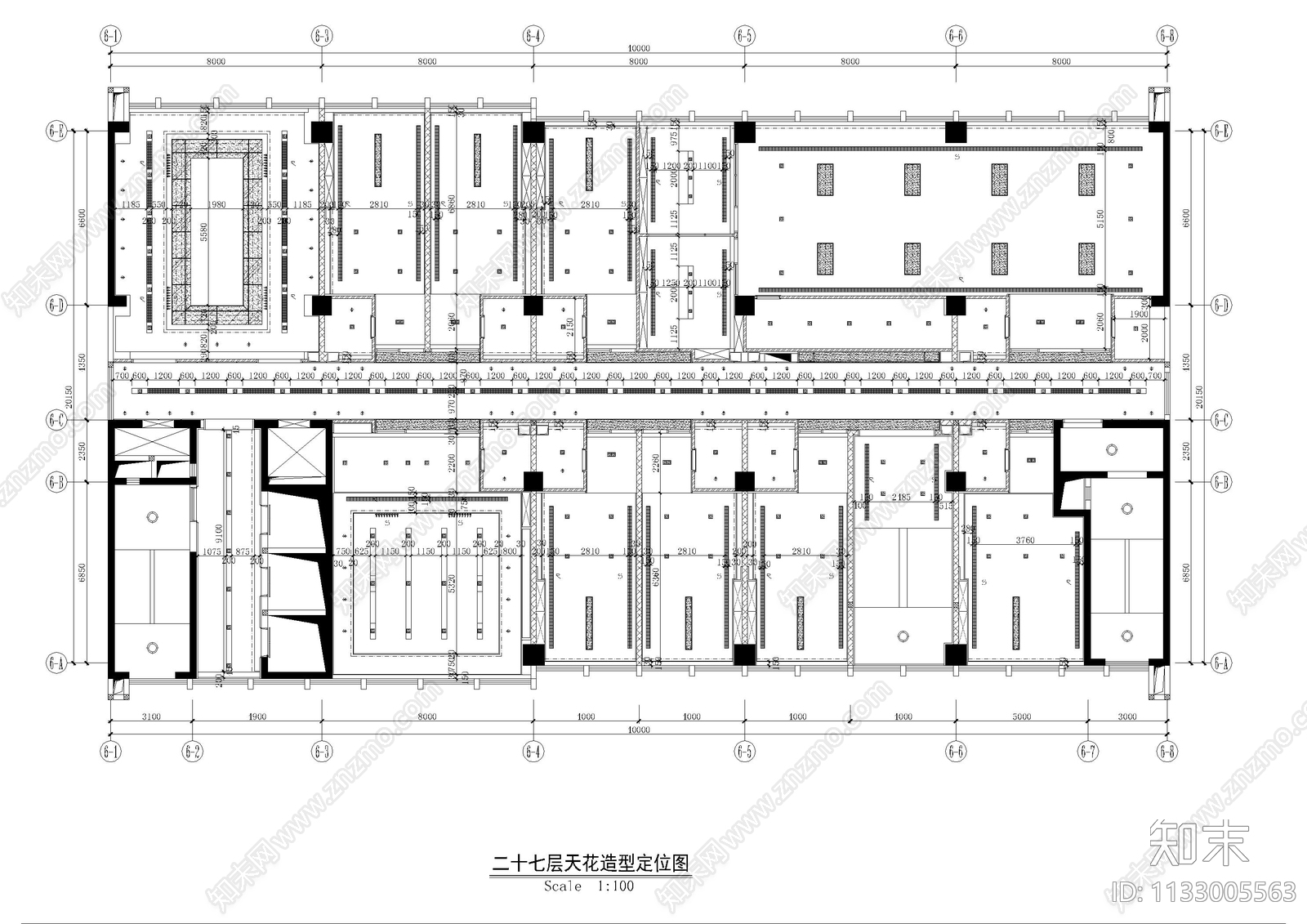 办公室cad施工图下载【ID:1133005563】