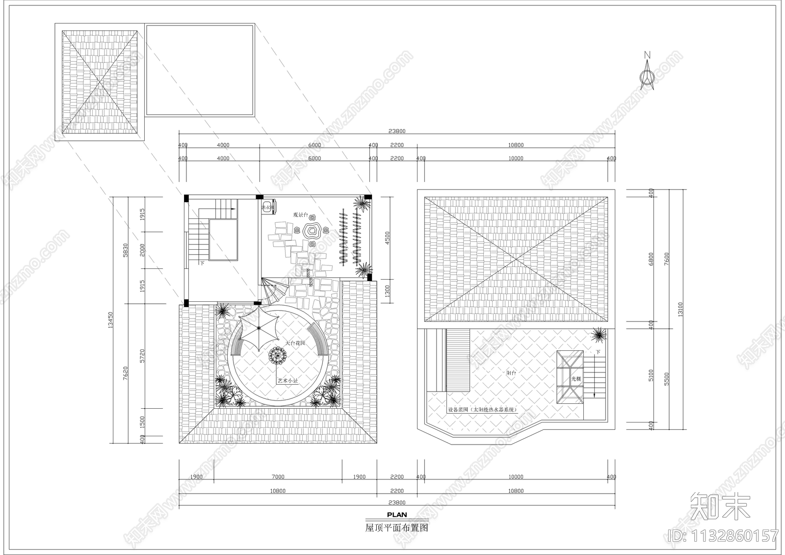 三层欧式别墅全套装修图cad施工图下载【ID:1132860157】