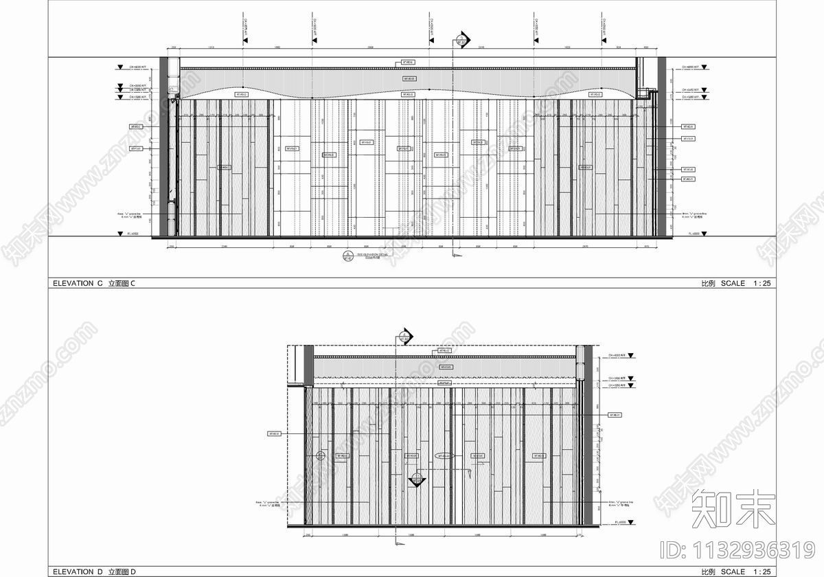 会议室cad施工图下载【ID:1132936319】