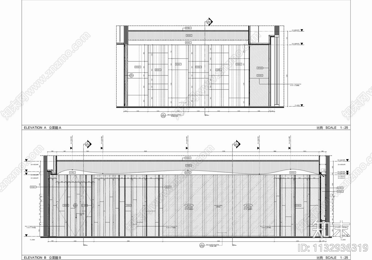 会议室cad施工图下载【ID:1132936319】