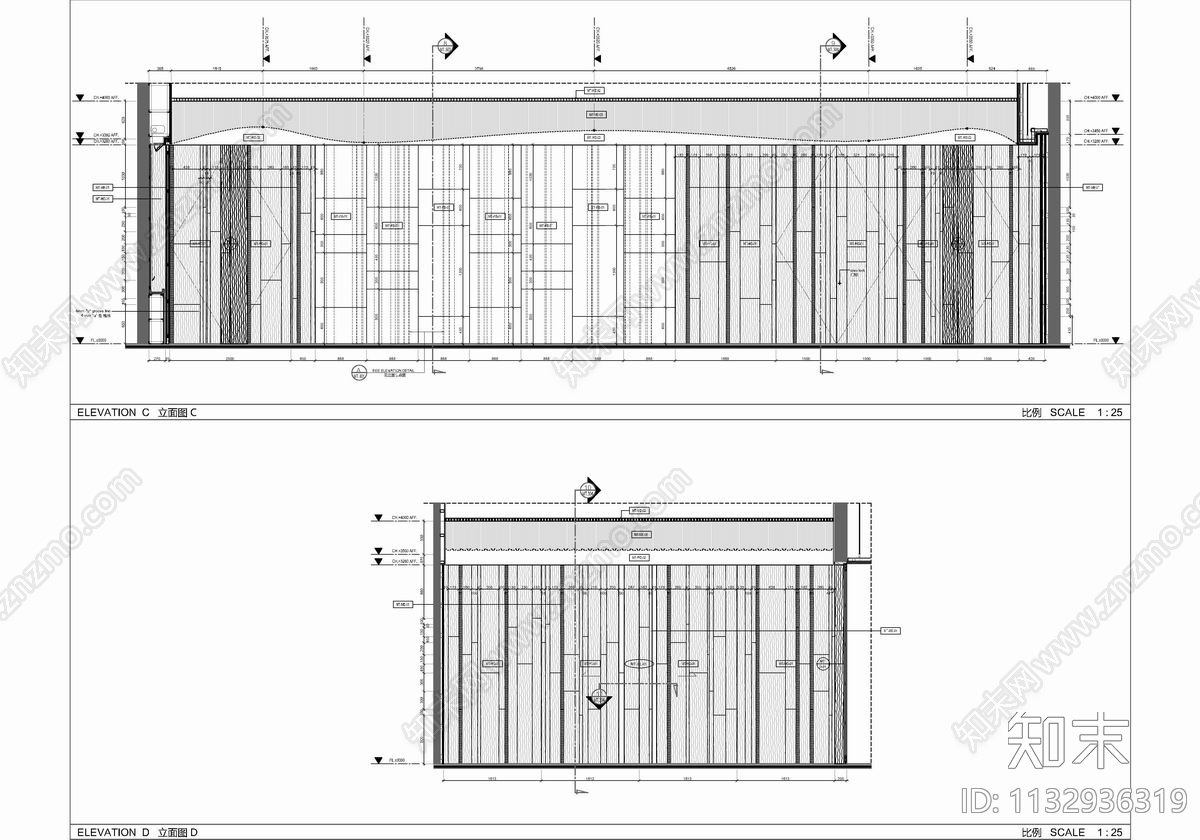 会议室cad施工图下载【ID:1132936319】