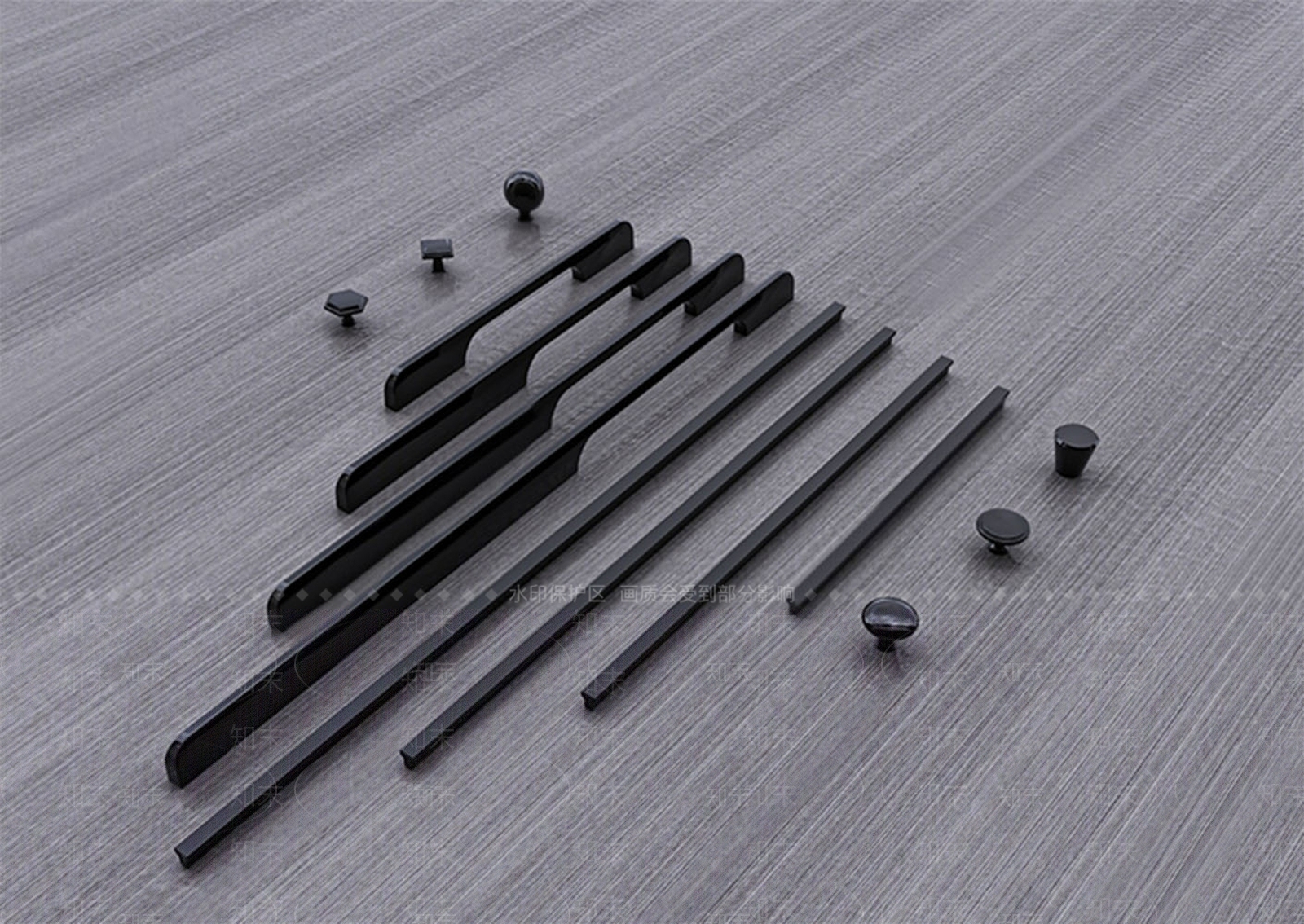 现代衣柜门拉手SU模型下载【ID:1132979633】